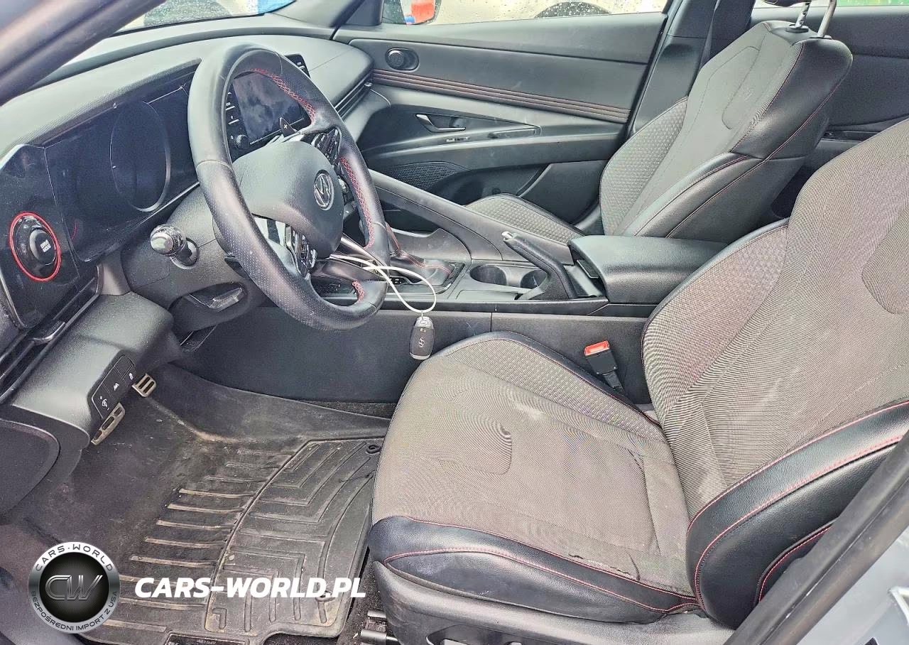 2022 Hyundai Elantra N Line VIN:KMHLR4AF3NU329588 - 7