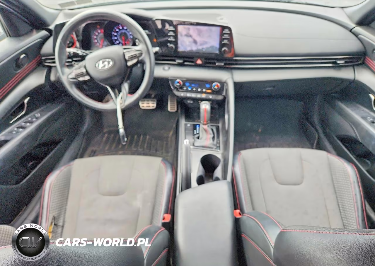 2022 Hyundai Elantra N Line VIN:KMHLR4AF3NU329588 - 8