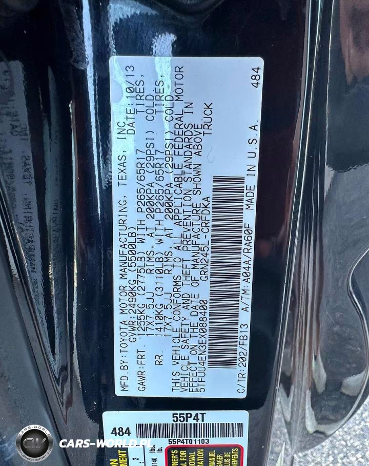 2014 Toyota Tacoma V6 VIN:5TFUU4EN3EX088400 - 10
