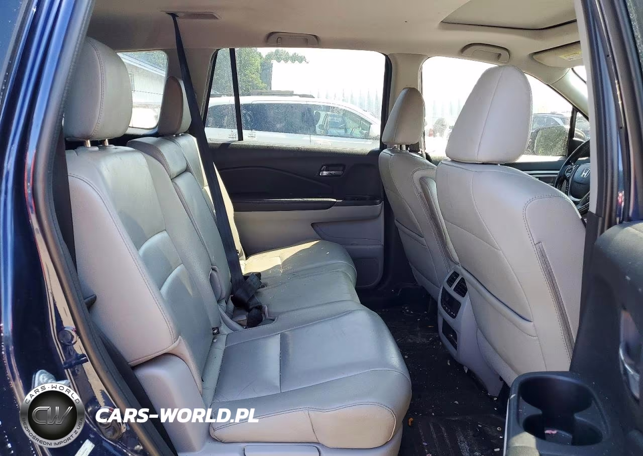 2016 Honda Pilot Exln VIN:5FNYF6H74GB053950 - 11