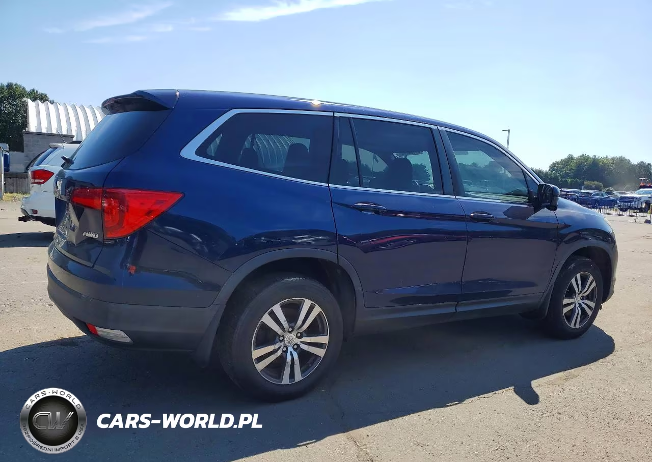 2016 Honda Pilot Exln VIN:5FNYF6H74GB053950 - 3