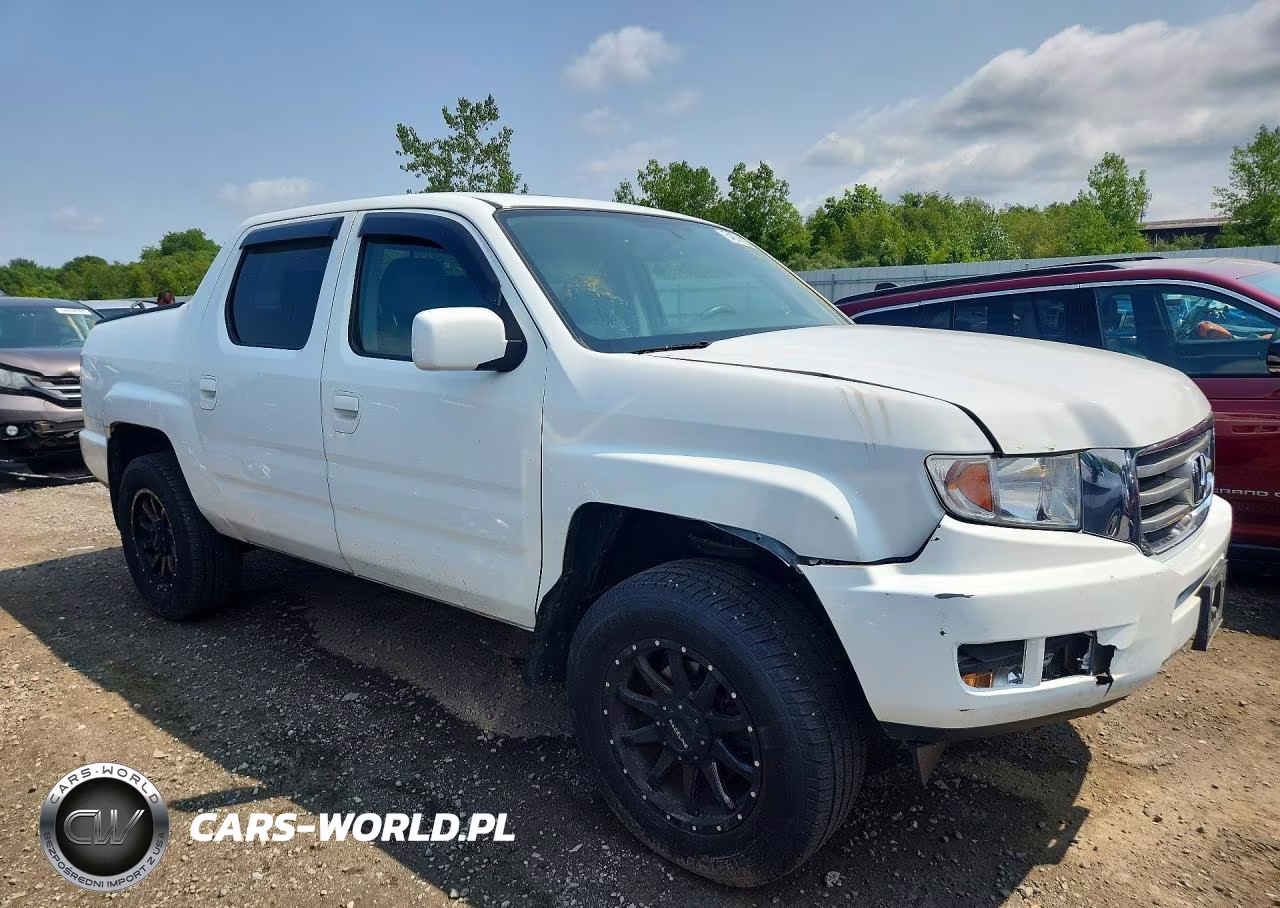 2014 Honda Ridgeline Rtl VIN:5FPYK1F5XEB005924 - 4