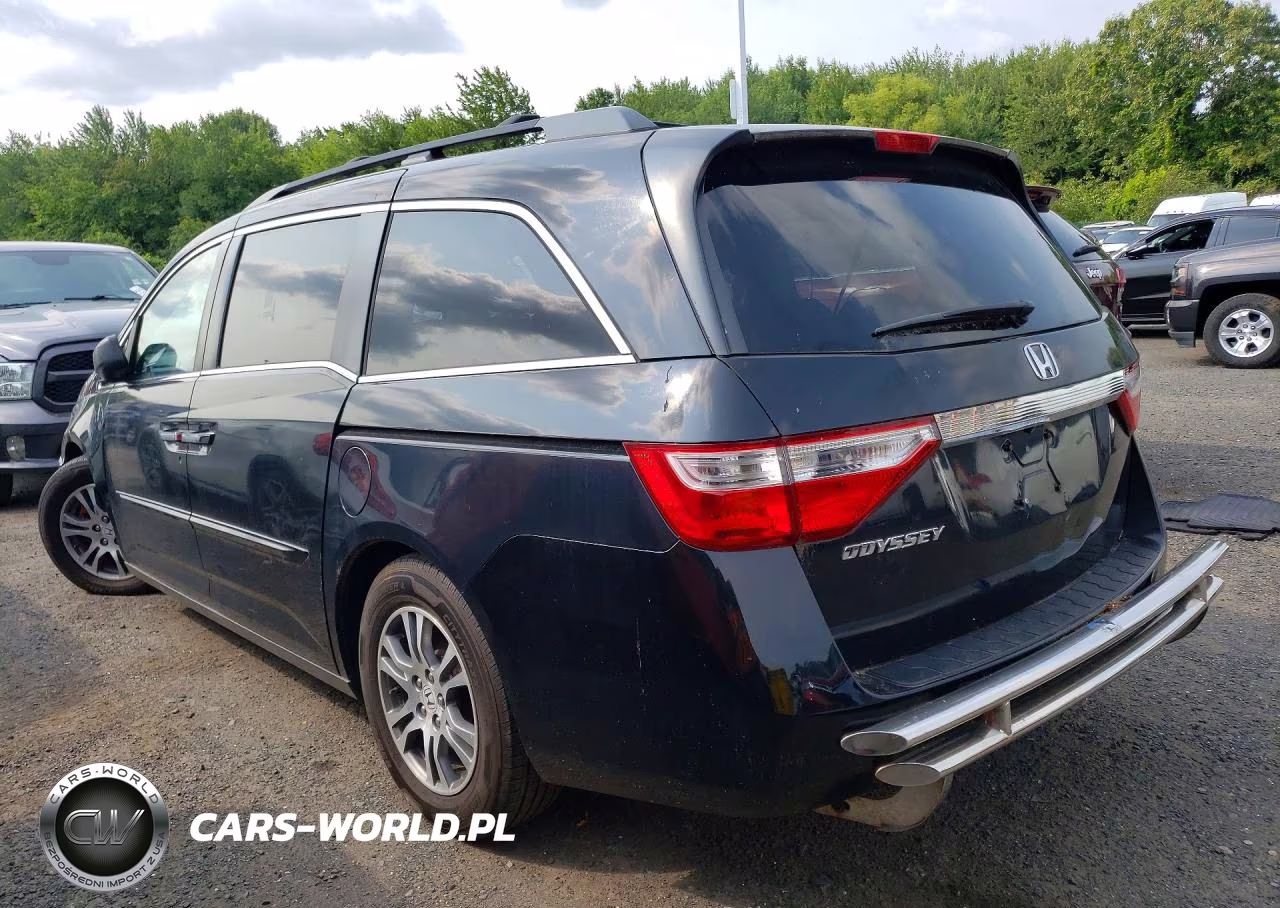 2013 Honda Odyssey Exl VIN:5FNRL5H66DB043611 - 2