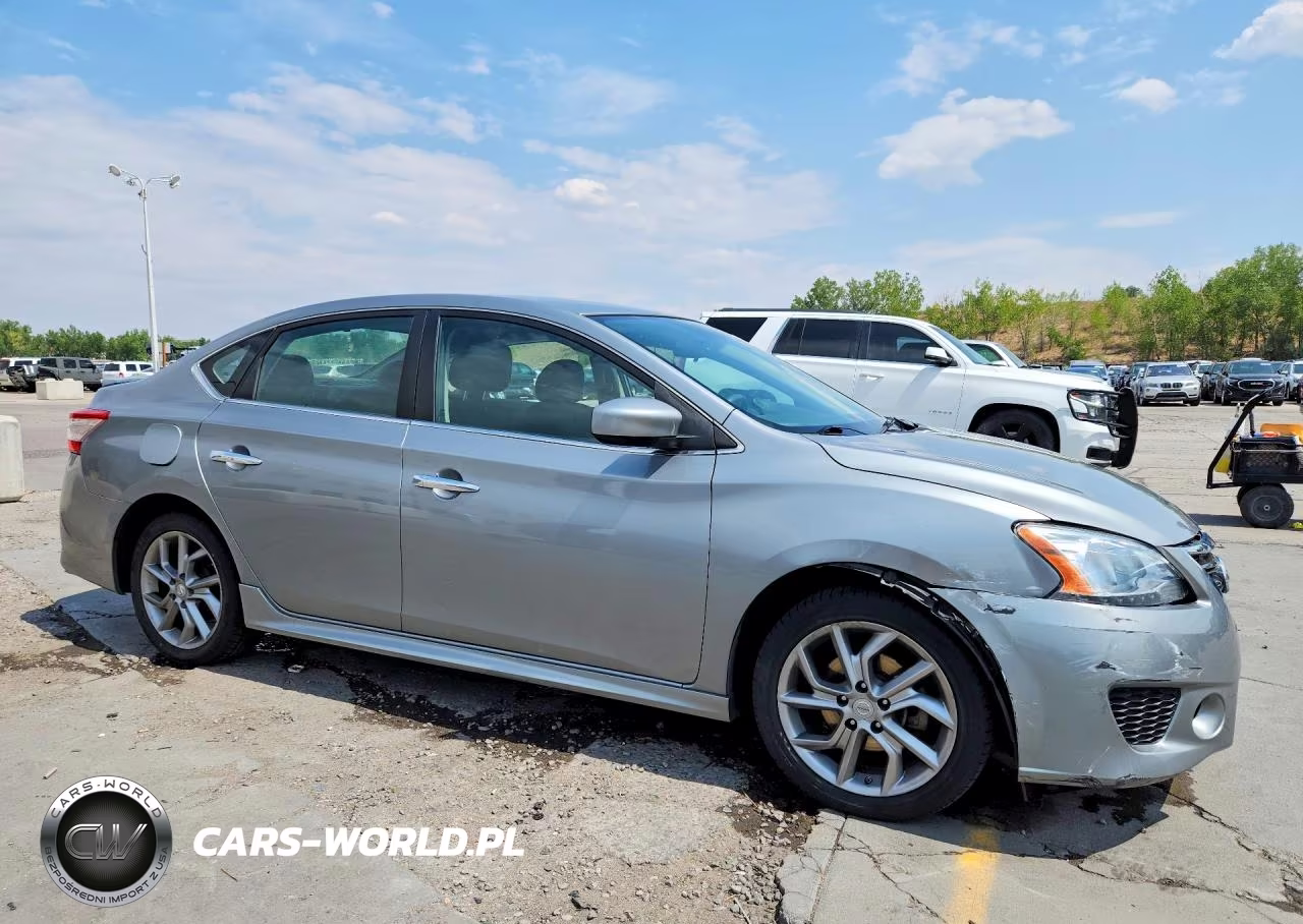 2014 Nissan Sentra S VIN:3N1AB7AP6EY324640 - 4