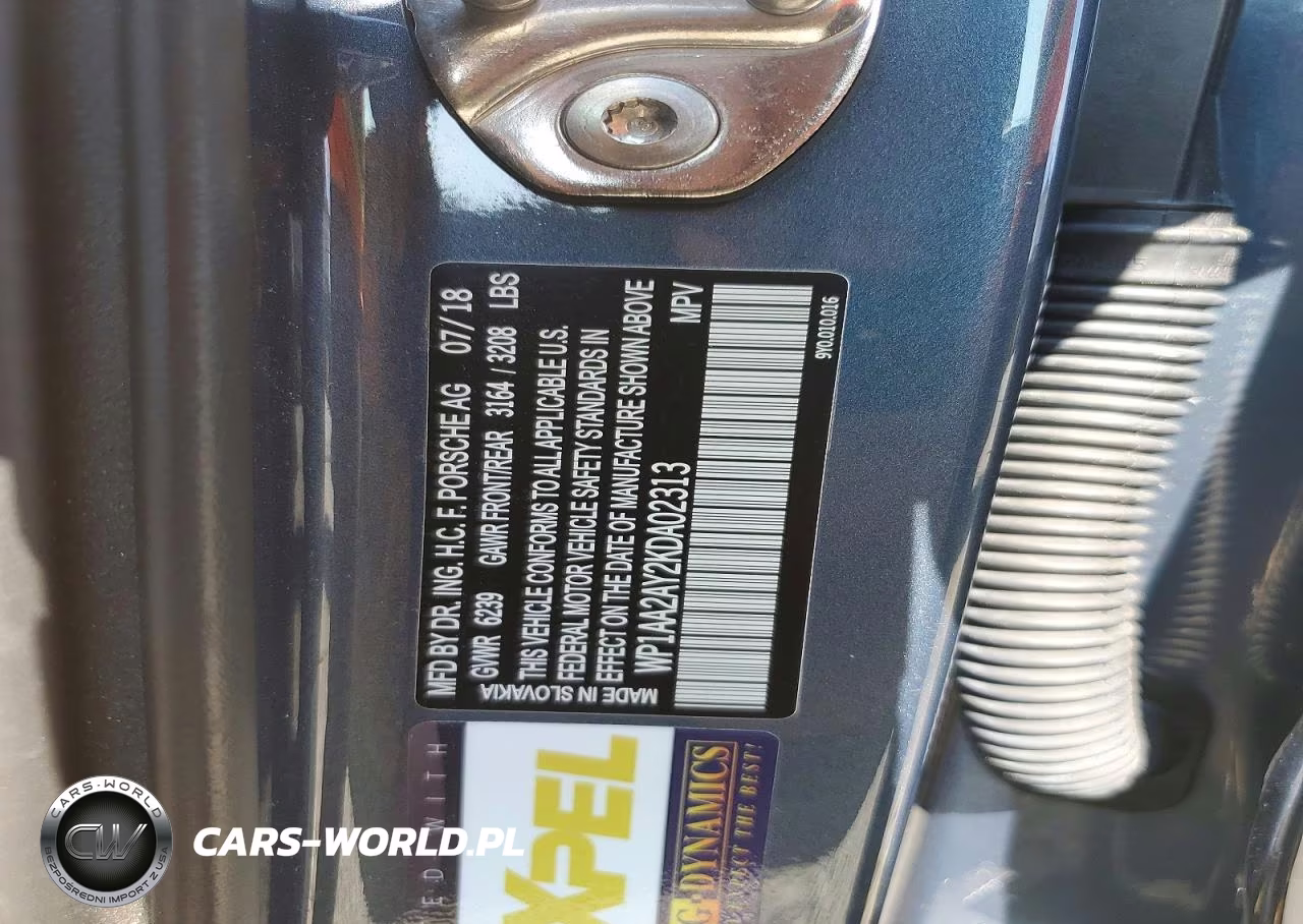 2019 Porsche Cayenne VIN:WP1AA2AY2KDA02313 - 12