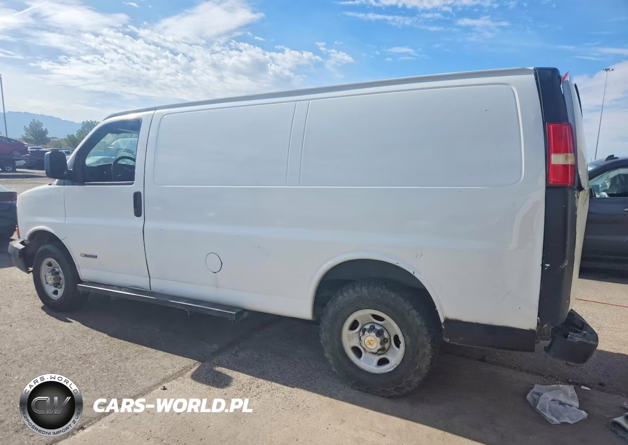 2003 Chevrolet Express 2500 Delivery Van VIN:1GCGG25V431235610 - 2