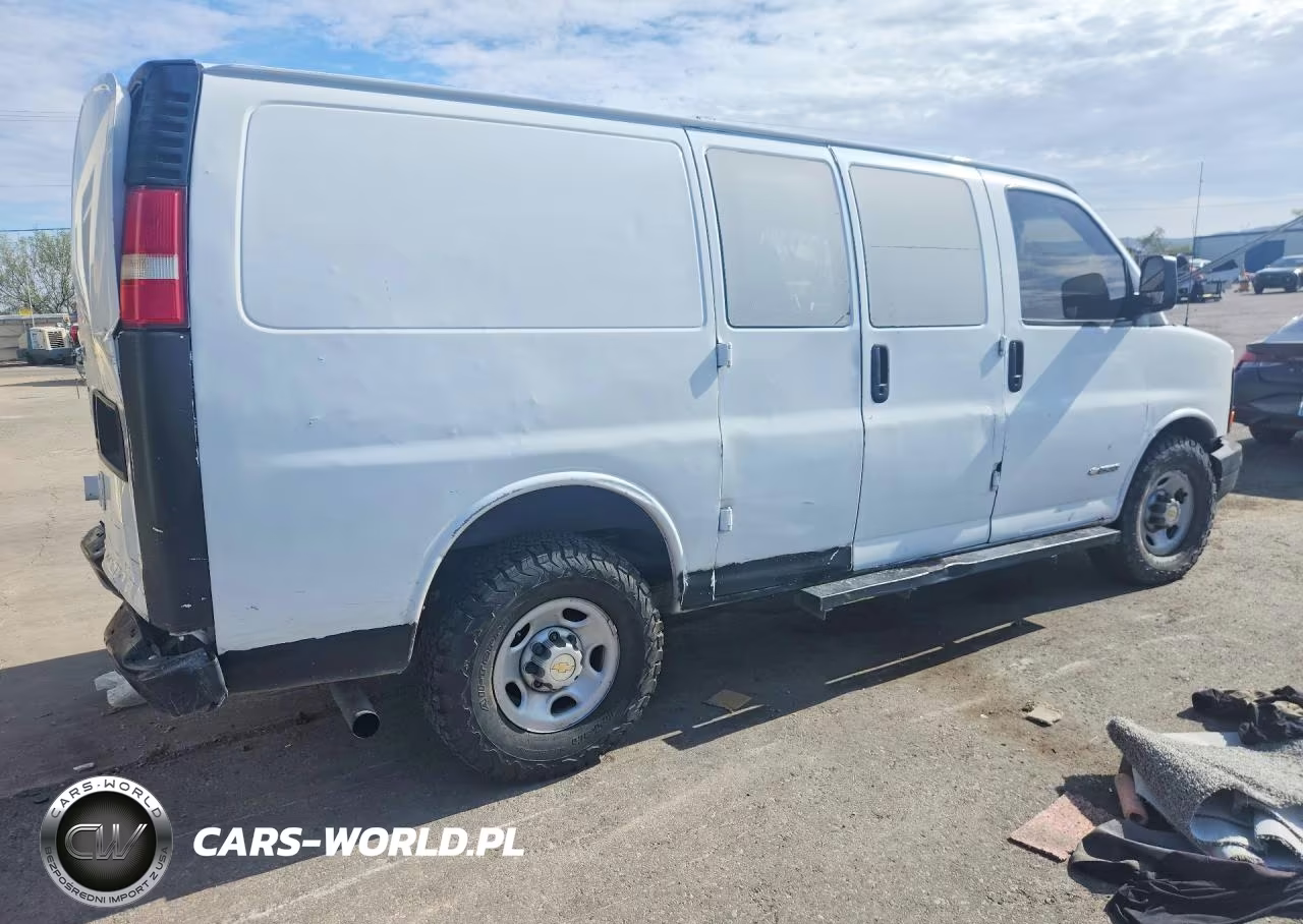 2003 Chevrolet Express 2500 Delivery Van VIN:1GCGG25V431235610 - 3