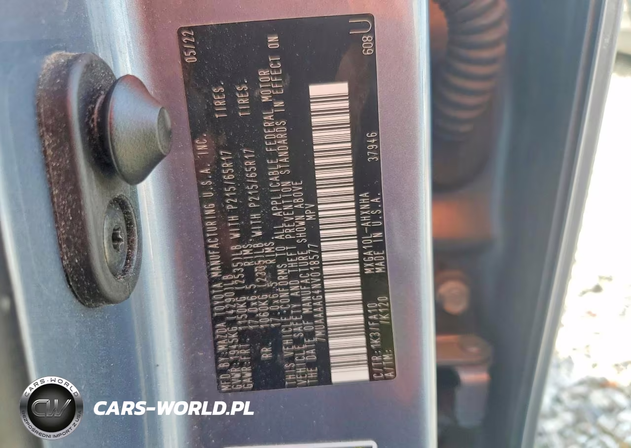 2022 Toyota Corolla Cross L VIN:7MUAAAAG4NV018577 - 14