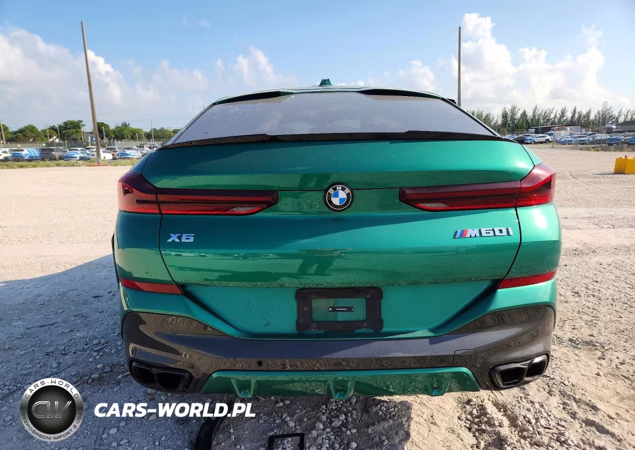 2024 BMW X6 M60I VIN:5UX43EX00R9U46264 - 6