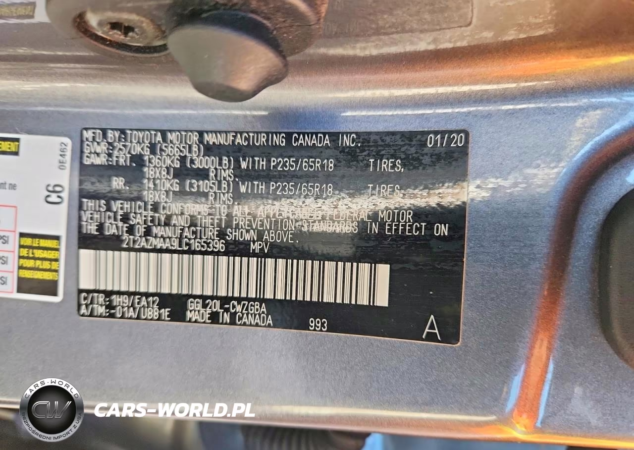 2020 Lexus Rx 350 VIN:2T2AZMAA9LC165396 - 13