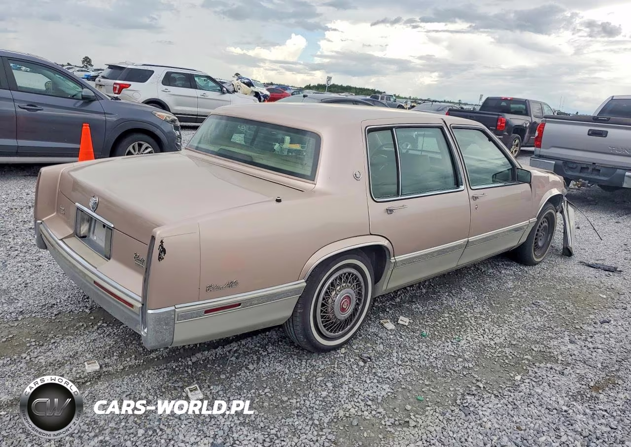 1991 Cadillac Deville VIN:1G6CD53B8M4292462 - 3