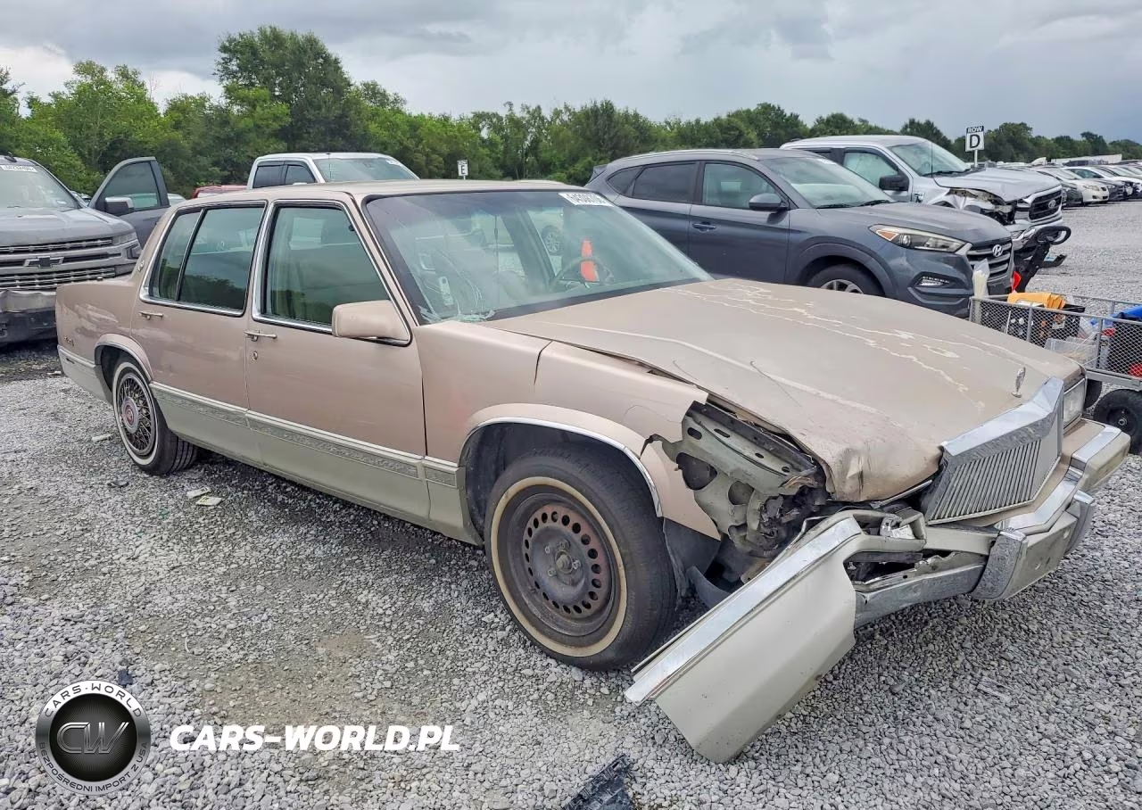 1991 Cadillac Deville VIN:1G6CD53B8M4292462 - 4