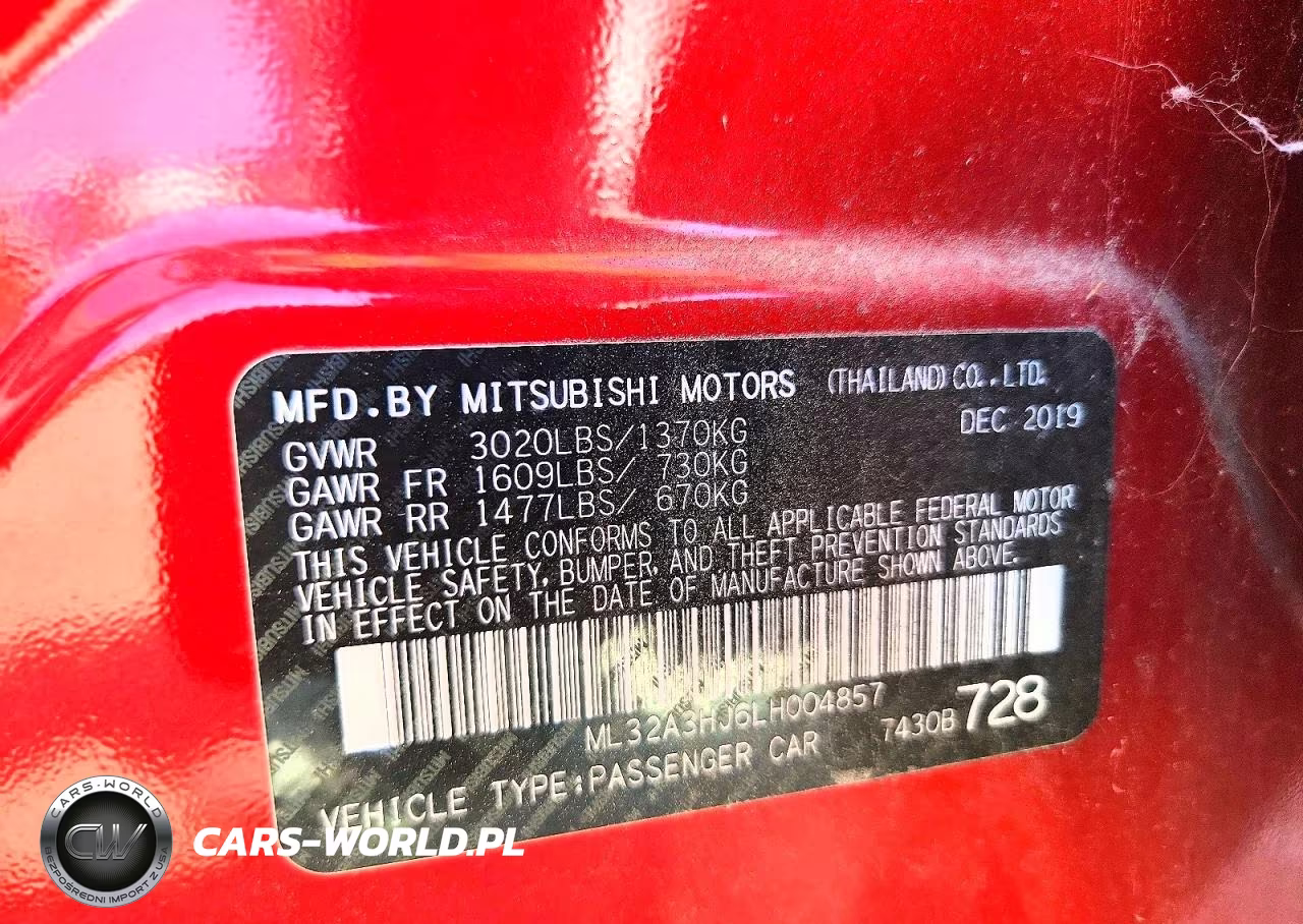 2020 Mitsubishi Mirage Es VIN:ML32A3HJ6LH004857 - 13