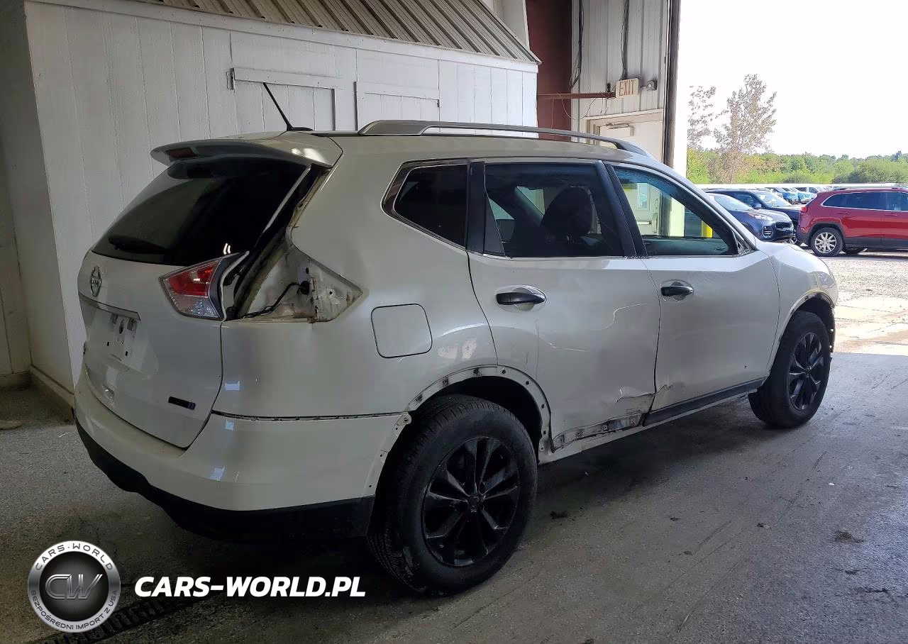 2016 Nissan Rogue Sv VIN:KNMAT2MT1GP682335 - 3
