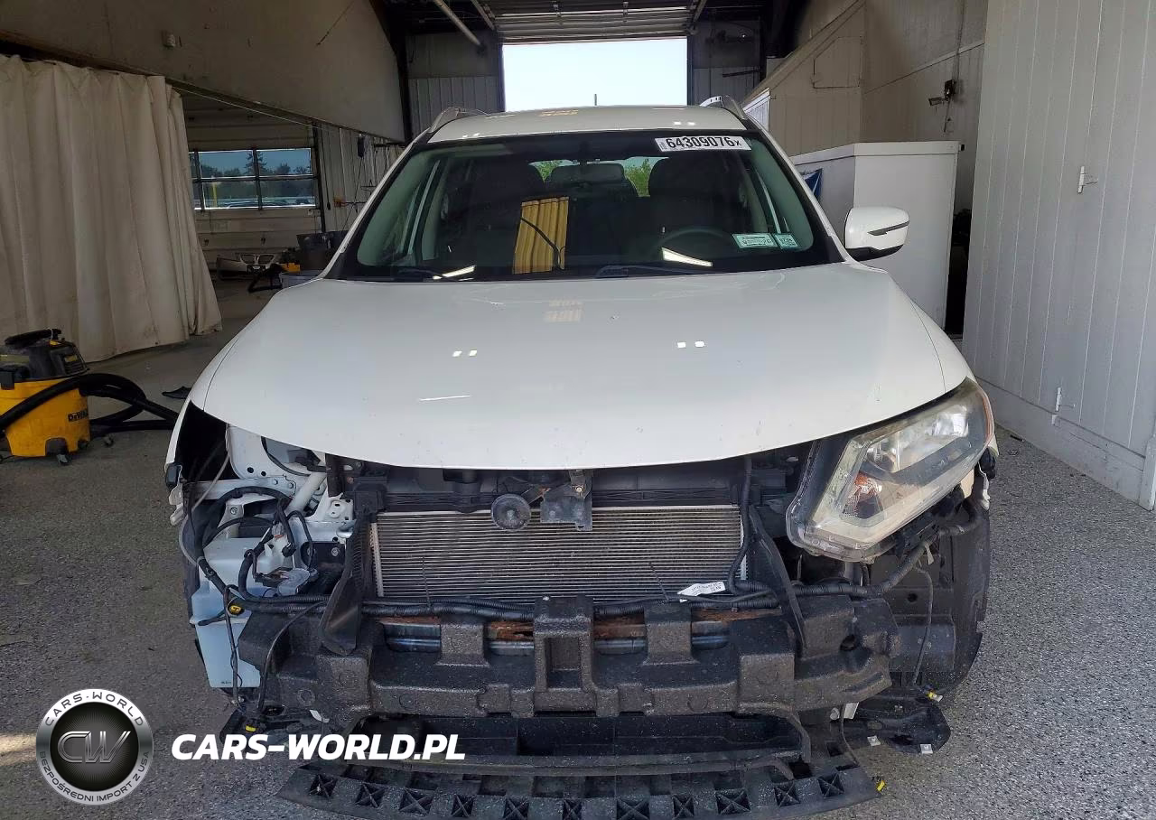 2016 Nissan Rogue Sv VIN:KNMAT2MT1GP682335 - 5