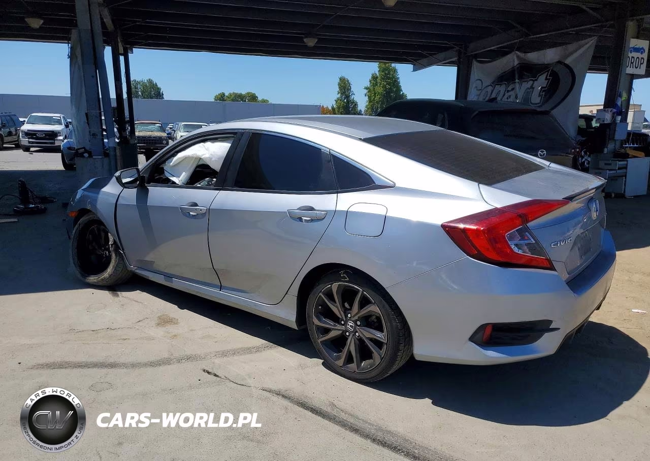 2019 Honda Civic Sport VIN:19XFC2F83KE214372 - 2