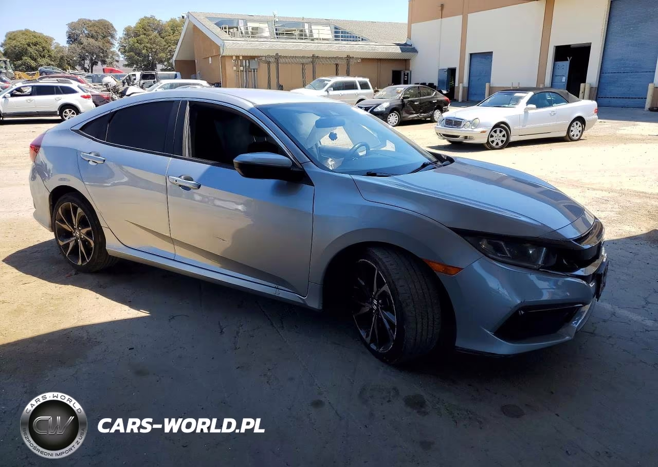 2019 Honda Civic Sport VIN:19XFC2F83KE214372 - 4