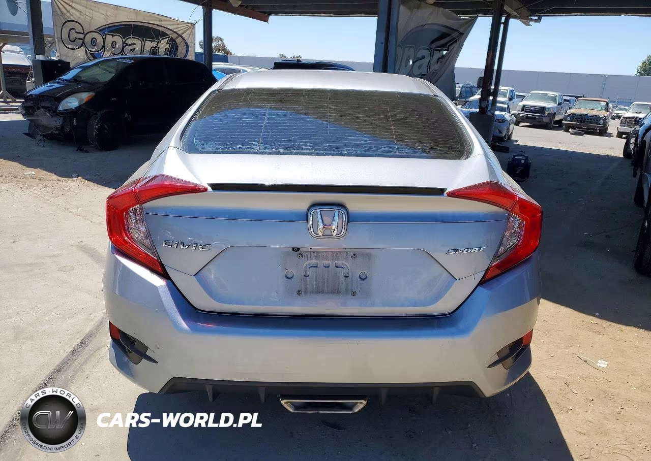 2019 Honda Civic Sport VIN:19XFC2F83KE214372 - 6