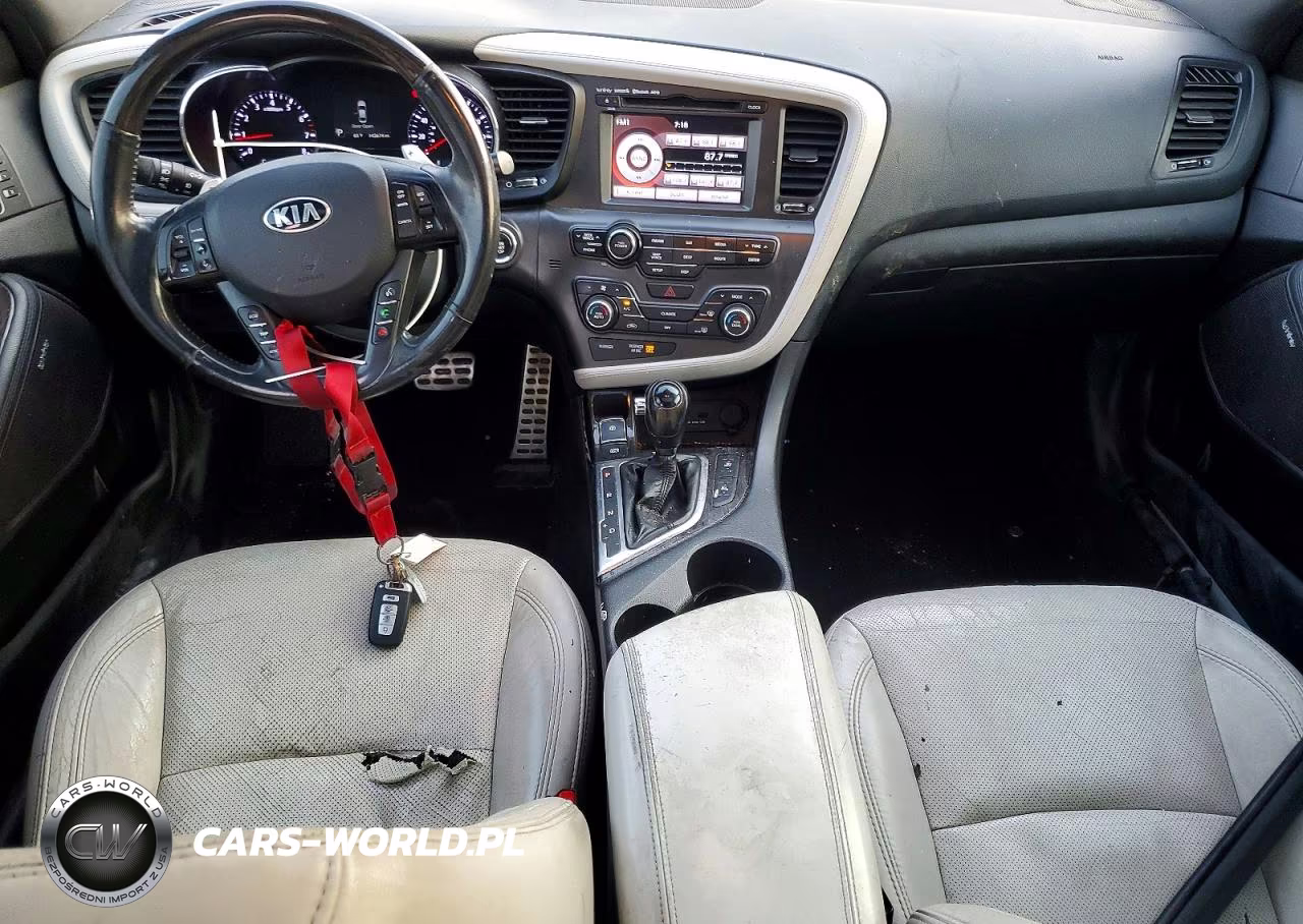 2013 Kia Optima Sx VIN:5XXGR4A66DG206586 - 8
