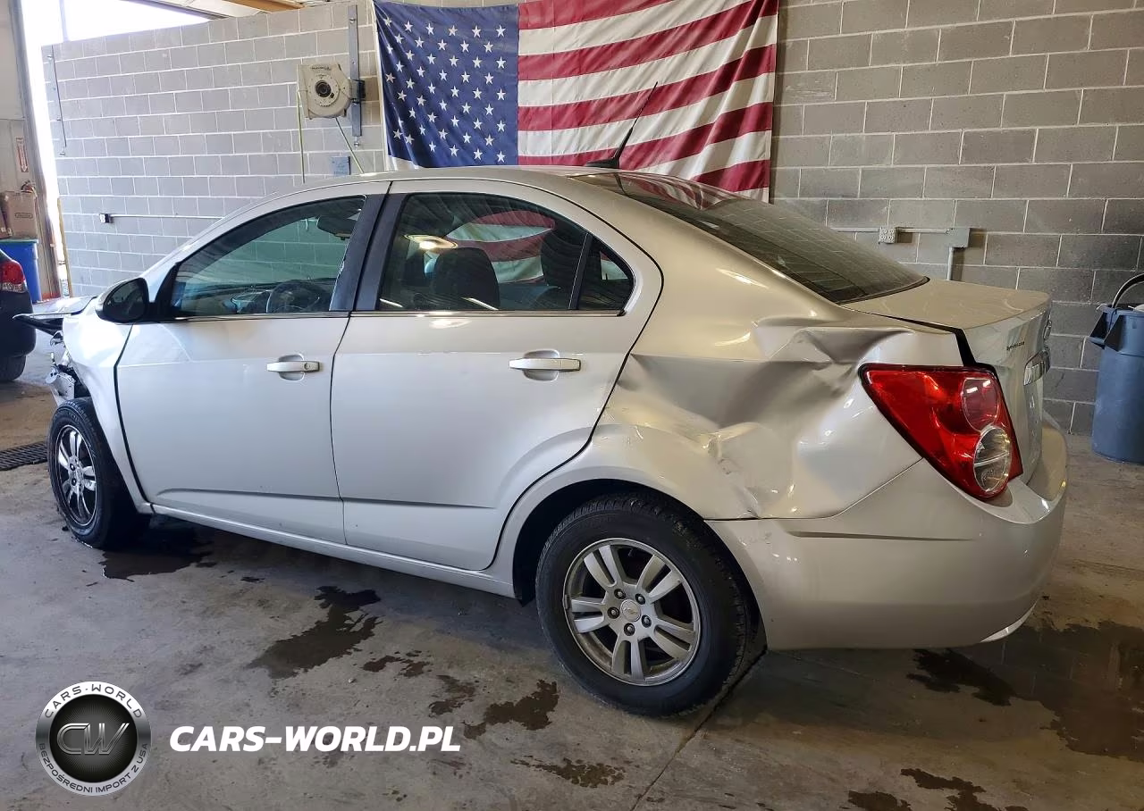 2012 Chevrolet Sonic Lt VIN:1G1JC5SH5C4156973 - 2