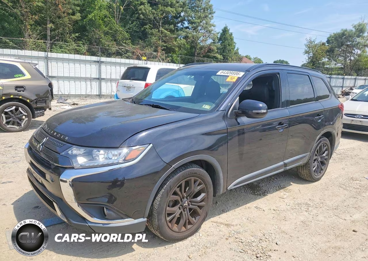 2019 Mitsubishi Outlander Se VIN:JA4AD3A3XKZ049587 - 1