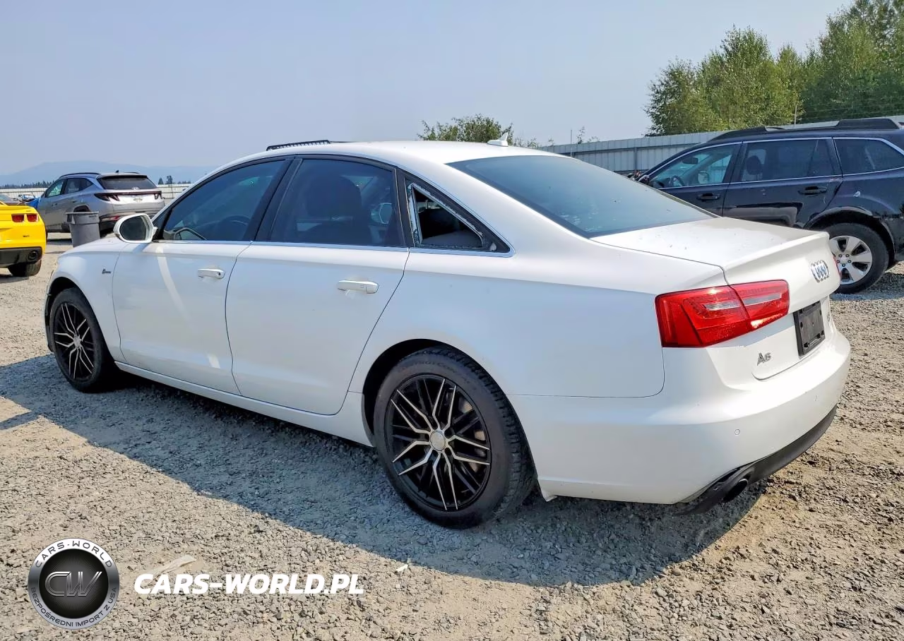 2012 Audi A6 VIN:WAUBGAFC2CN028110 - 2