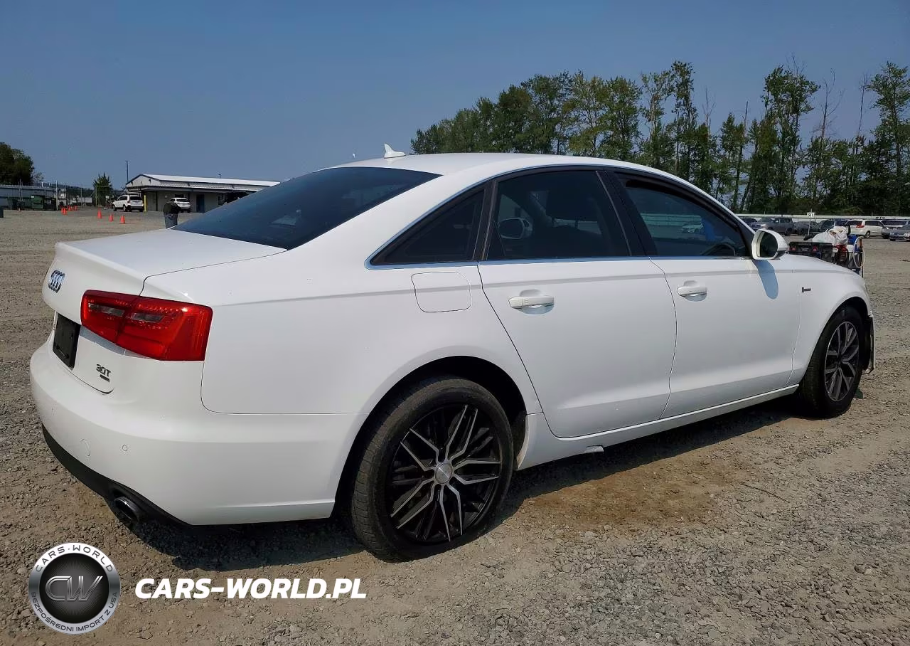 2012 Audi A6 VIN:WAUBGAFC2CN028110 - 3