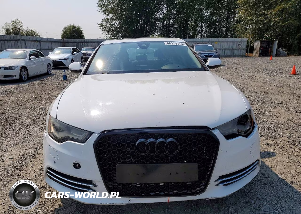 2012 Audi A6 VIN:WAUBGAFC2CN028110 - 5