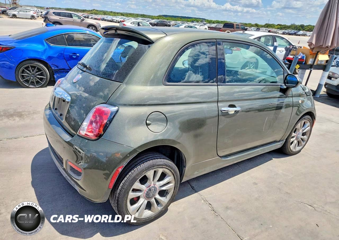 2015 Fiat 500 Sport VIN:3C3CFFBR6FT648212 - 3