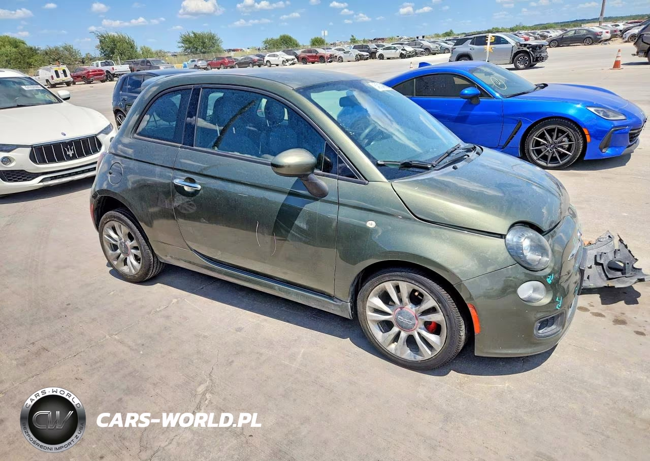 2015 Fiat 500 Sport VIN:3C3CFFBR6FT648212 - 4