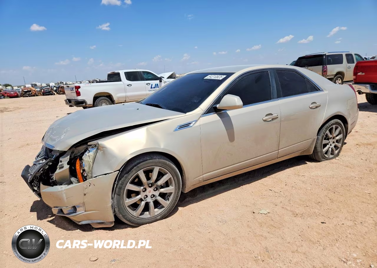 2009 Cadillac Cts VIN:1G6DF577690151215 - 1