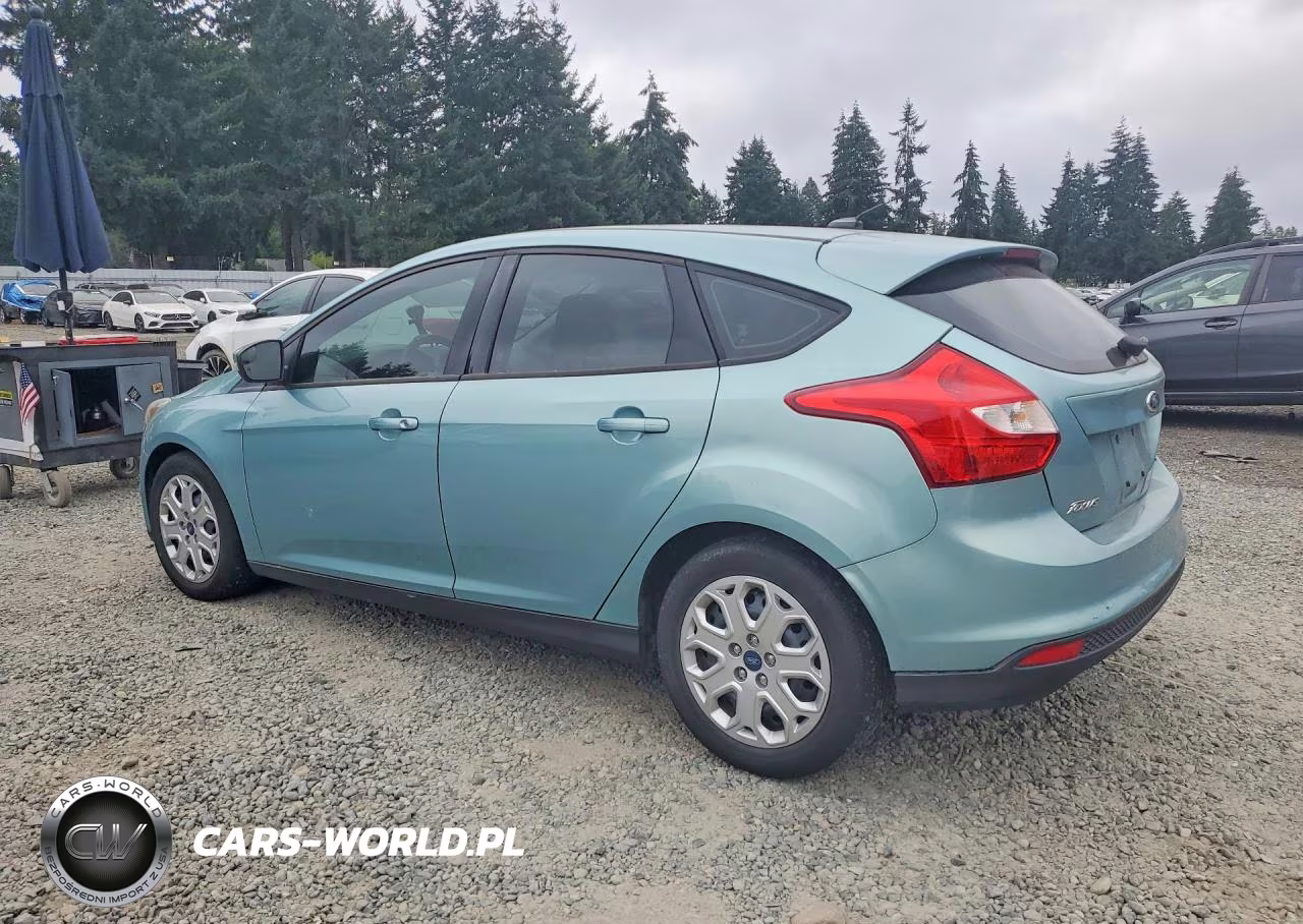2012 Ford Focus Se VIN:1FAHP3K24CL244533 - 2