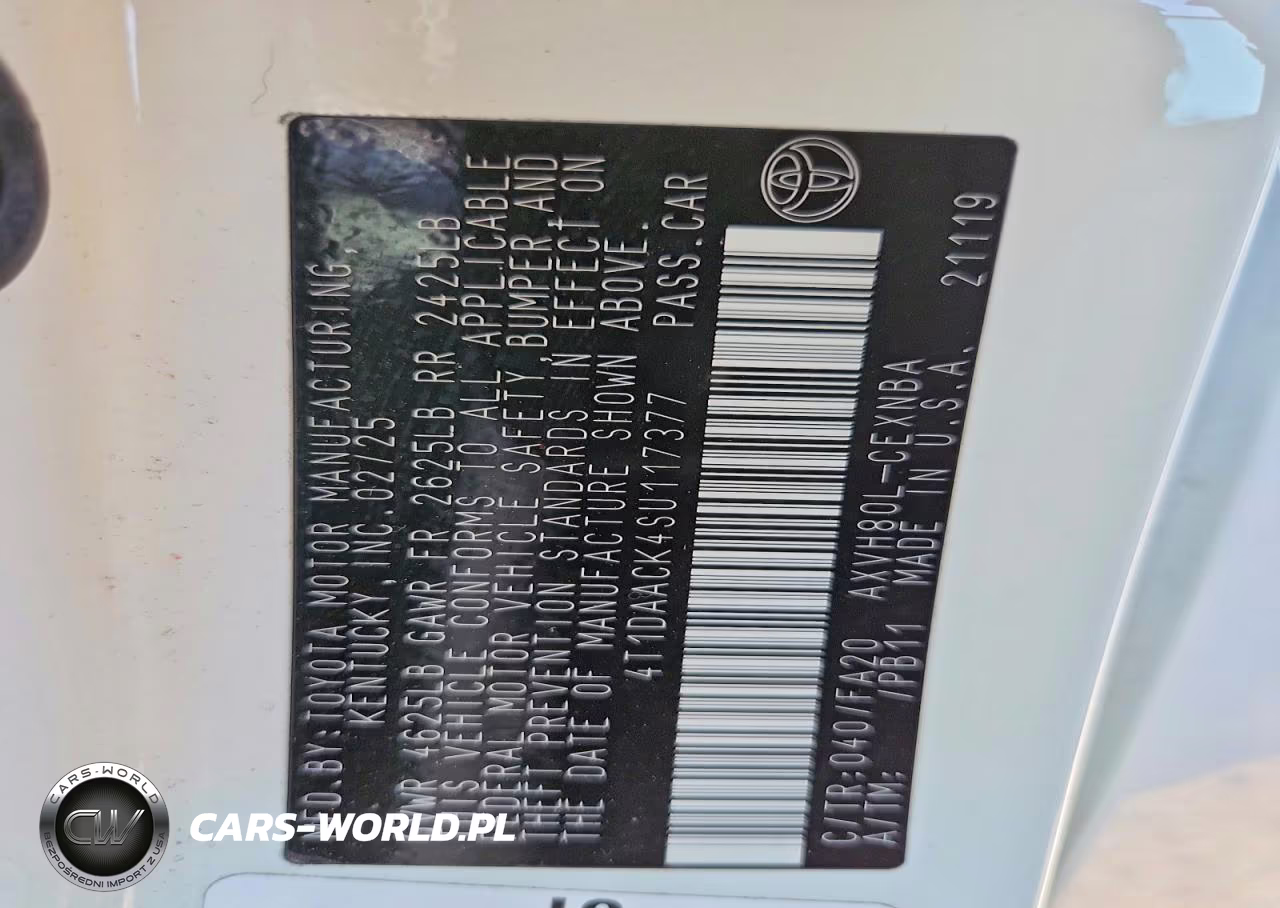 2025 Toyota Camry Le VIN:4T1DAACK4SU117377 - 13