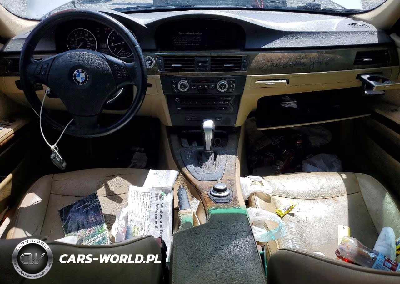 2008 BMW 328 I VIN:WBAVA37568NL58009 - 8