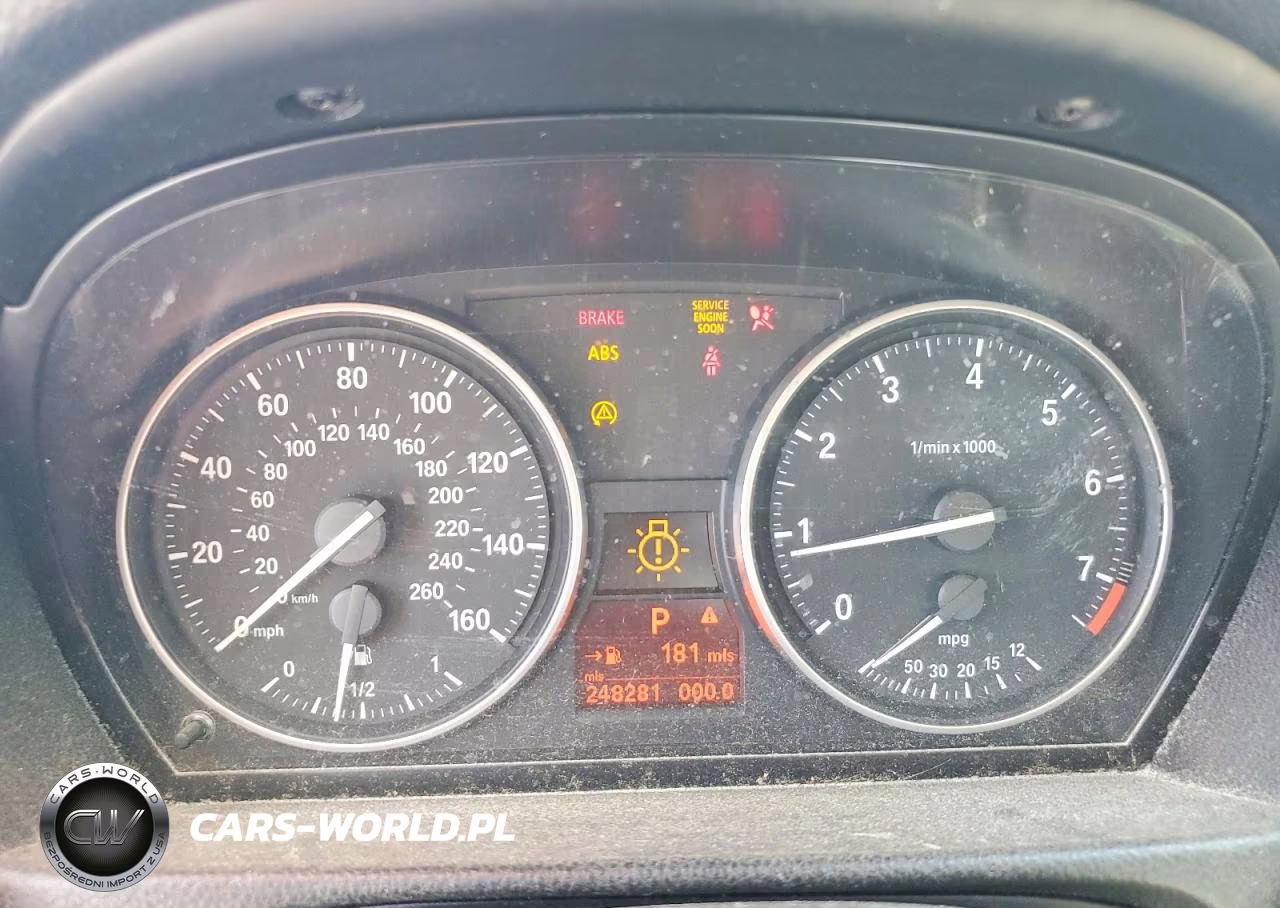 2008 BMW 328 I VIN:WBAVA37568NL58009 - 9