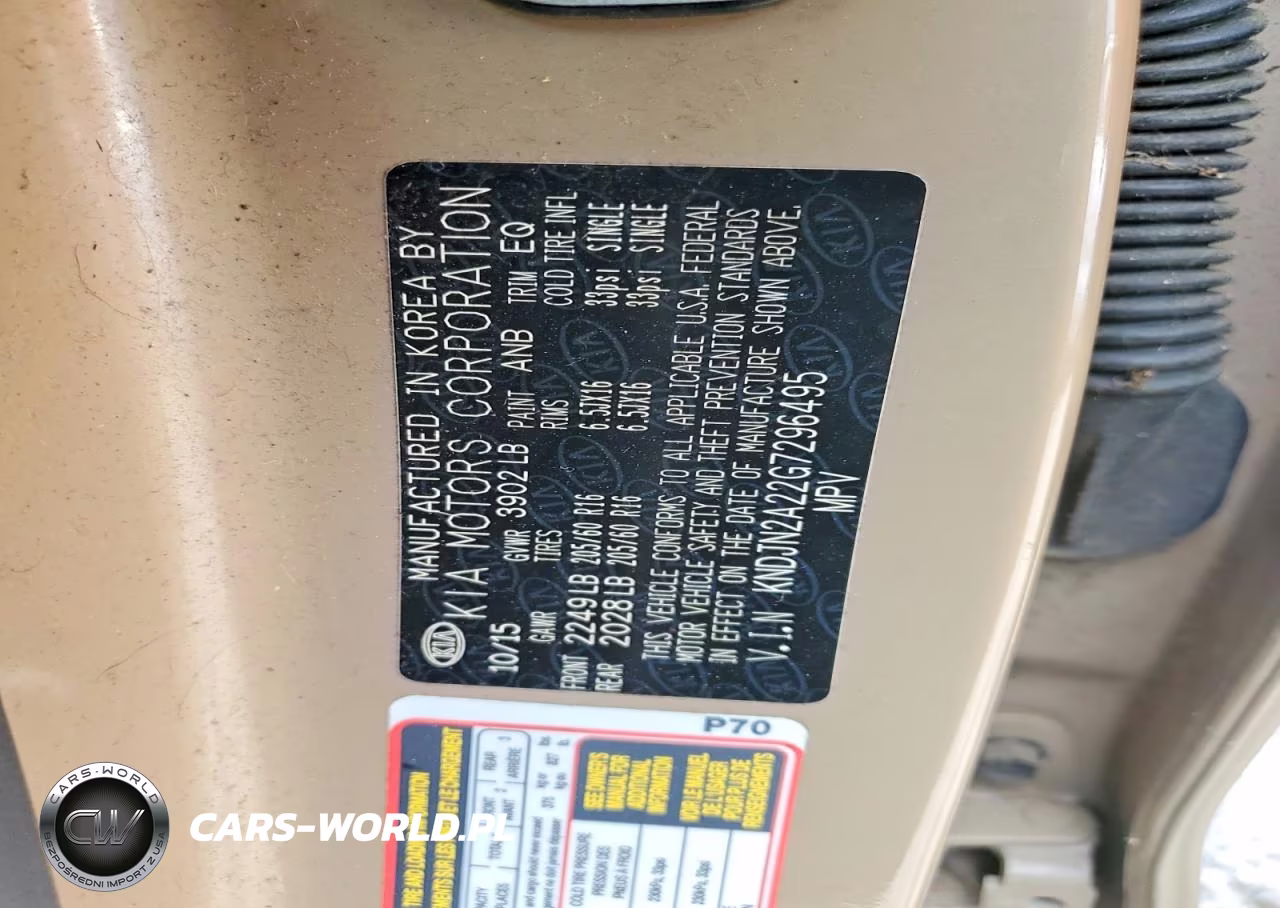 2016 Kia Soul Base VIN:KNDJN2A22G7296495 - 13