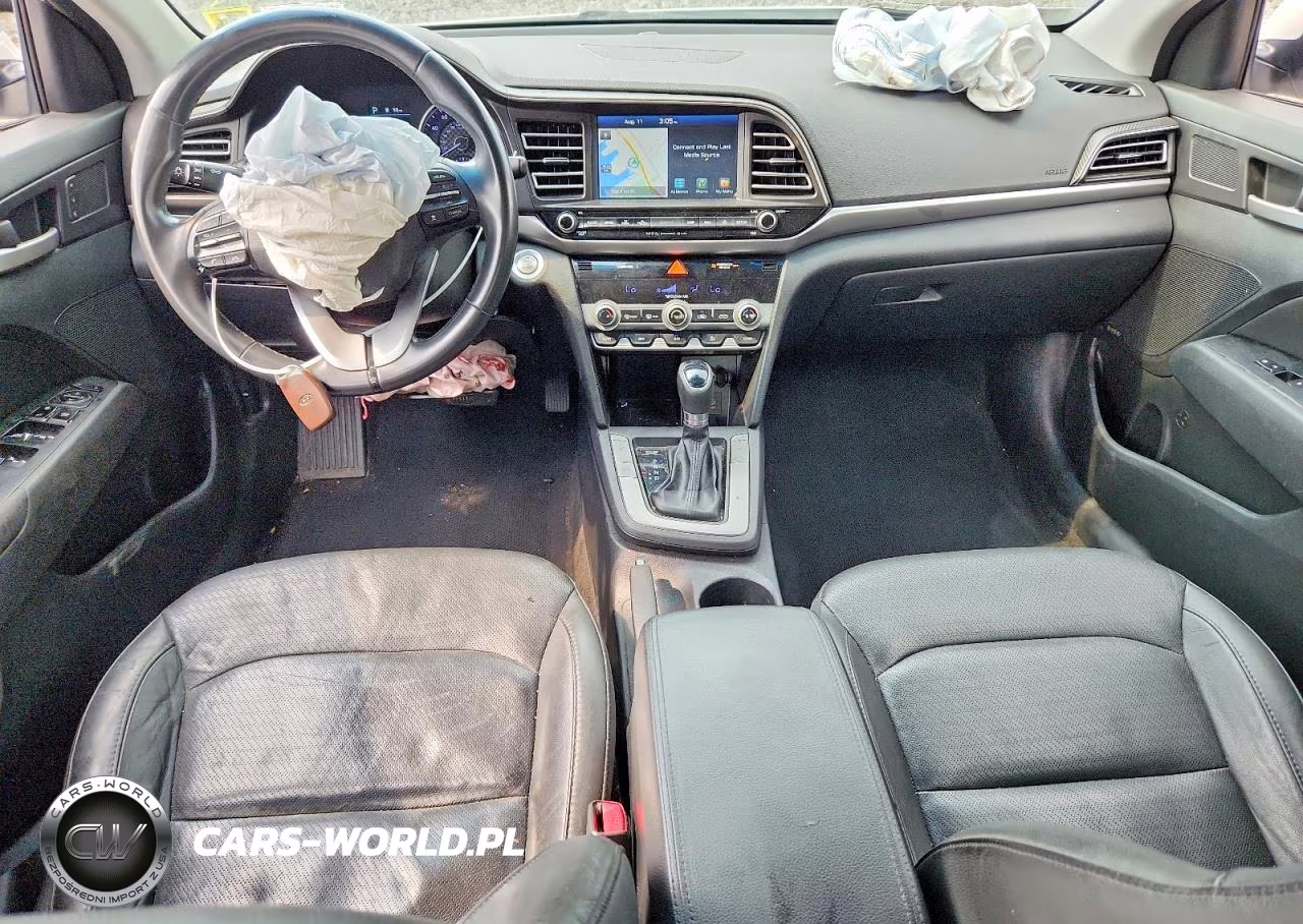 2019 Hyundai Elantra Limited VIN:5NPD84LF1KH415643 - 8