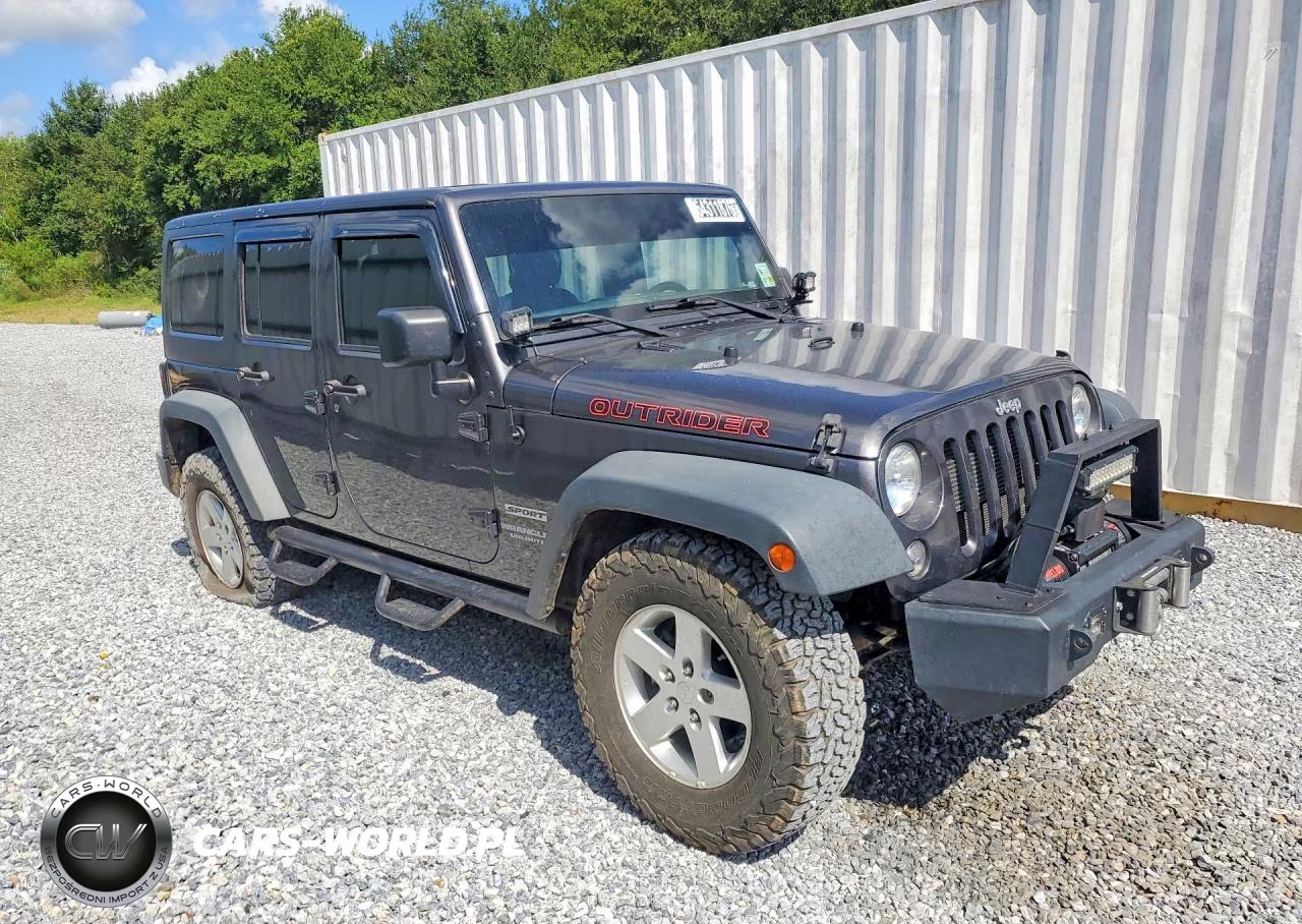 2016 Jeep Wrangler Unlimited Sport VIN:1C4BJWDG1GL338516 - 4