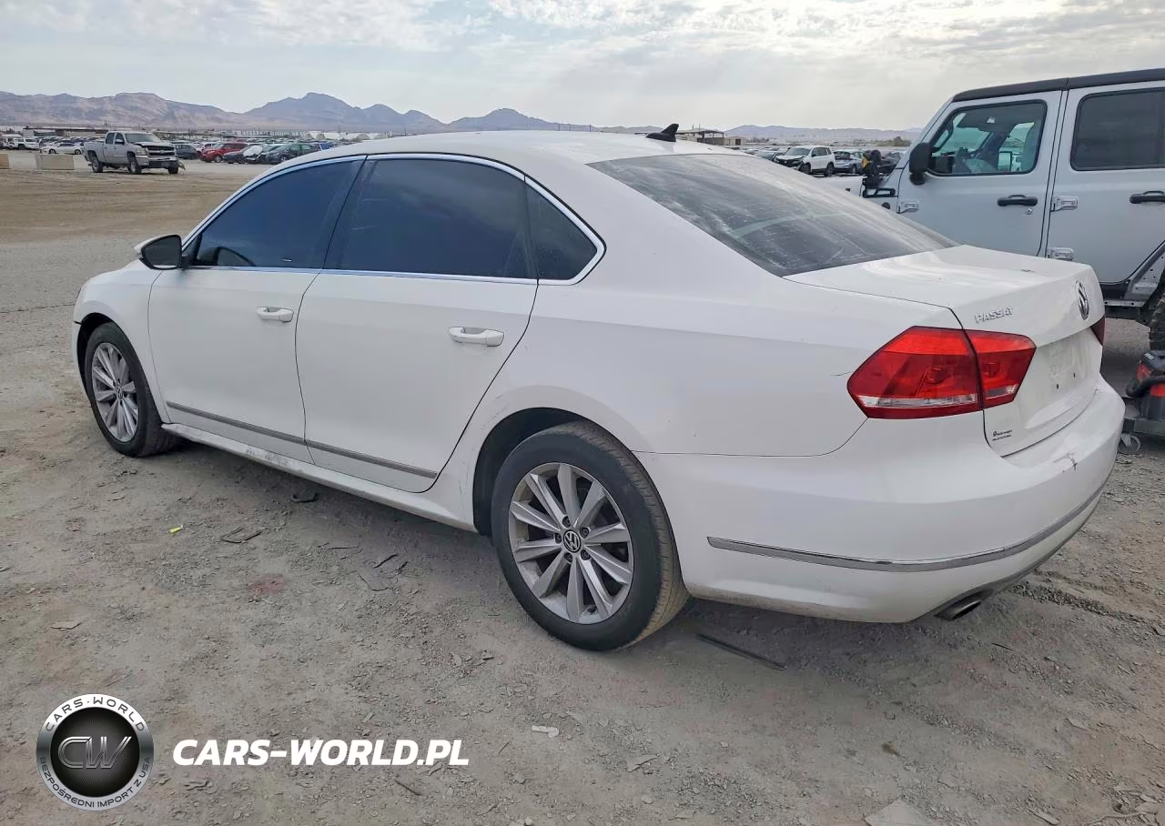 2012 Volkswagen Passat Sel VIN:1VWCP7A32CC060677 - 2