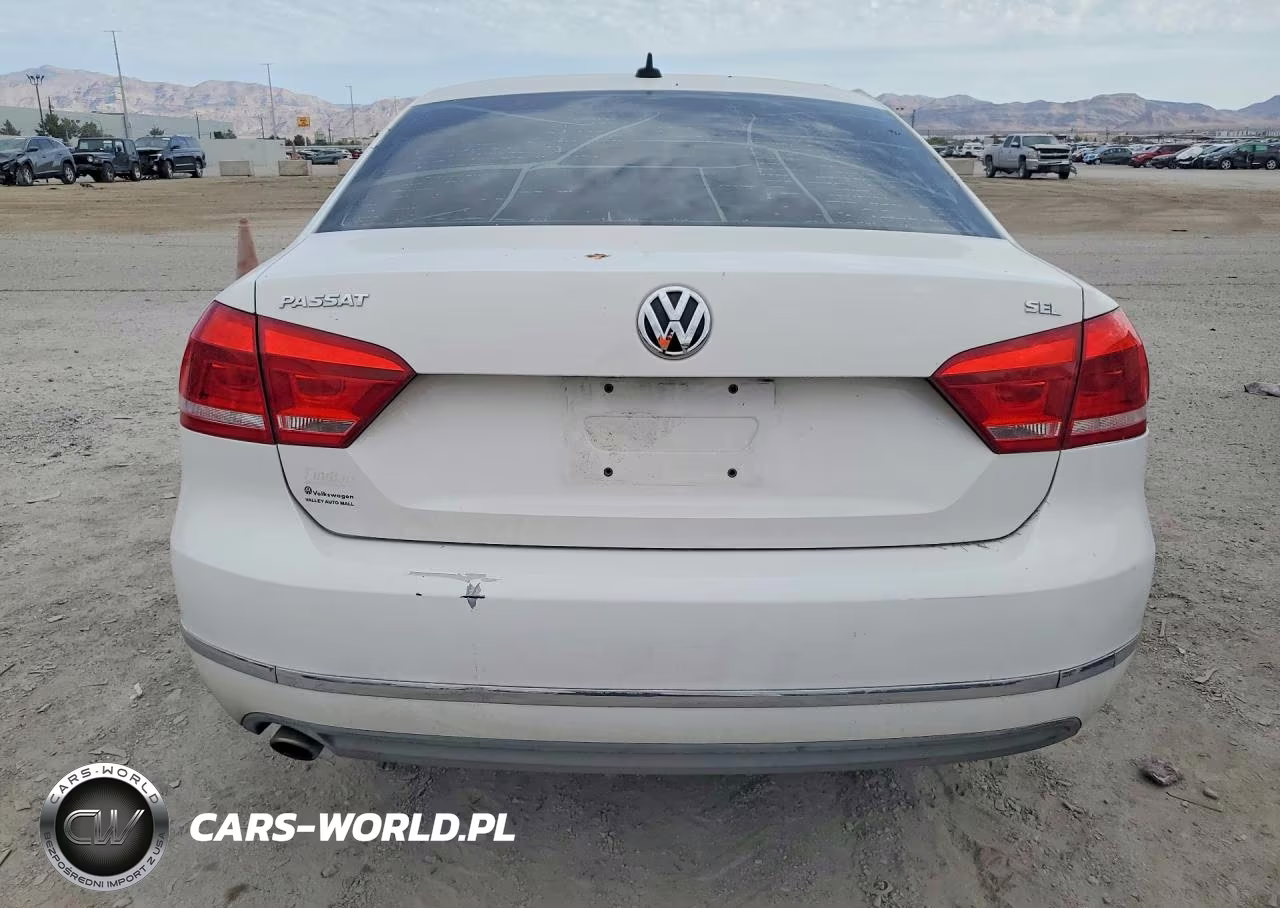 2012 Volkswagen Passat Sel VIN:1VWCP7A32CC060677 - 6