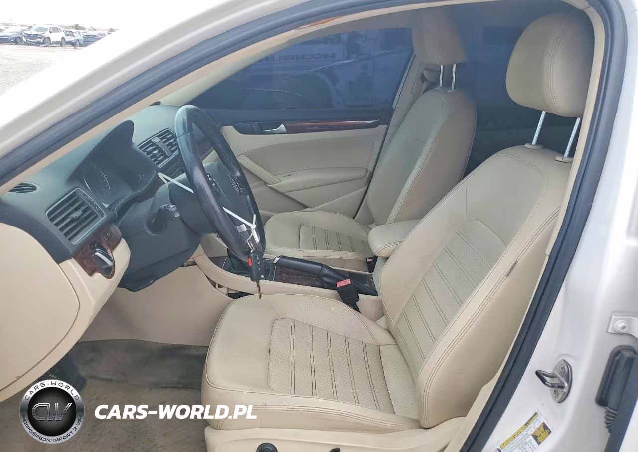 2012 Volkswagen Passat Sel VIN:1VWCP7A32CC060677 - 7