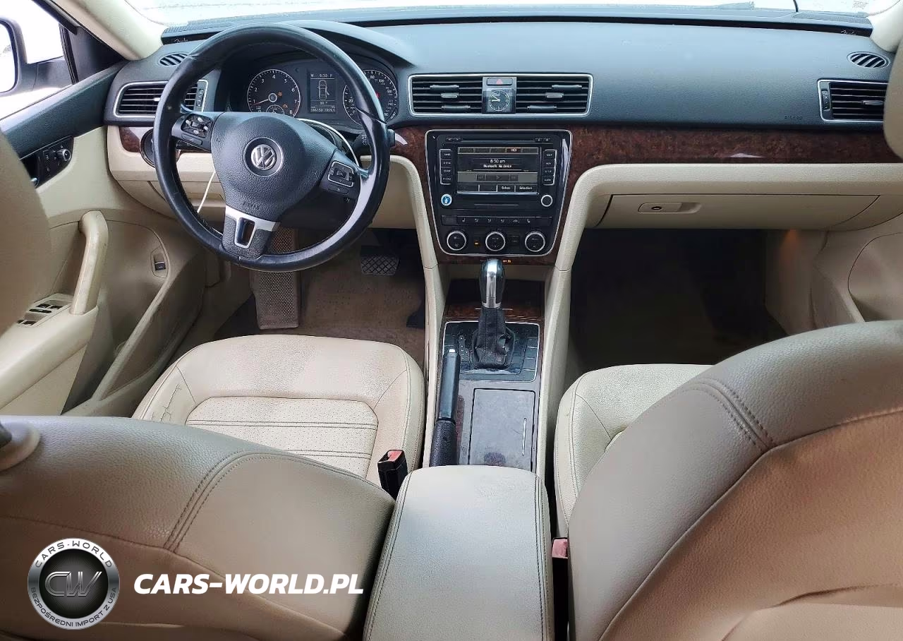 2012 Volkswagen Passat Sel VIN:1VWCP7A32CC060677 - 8