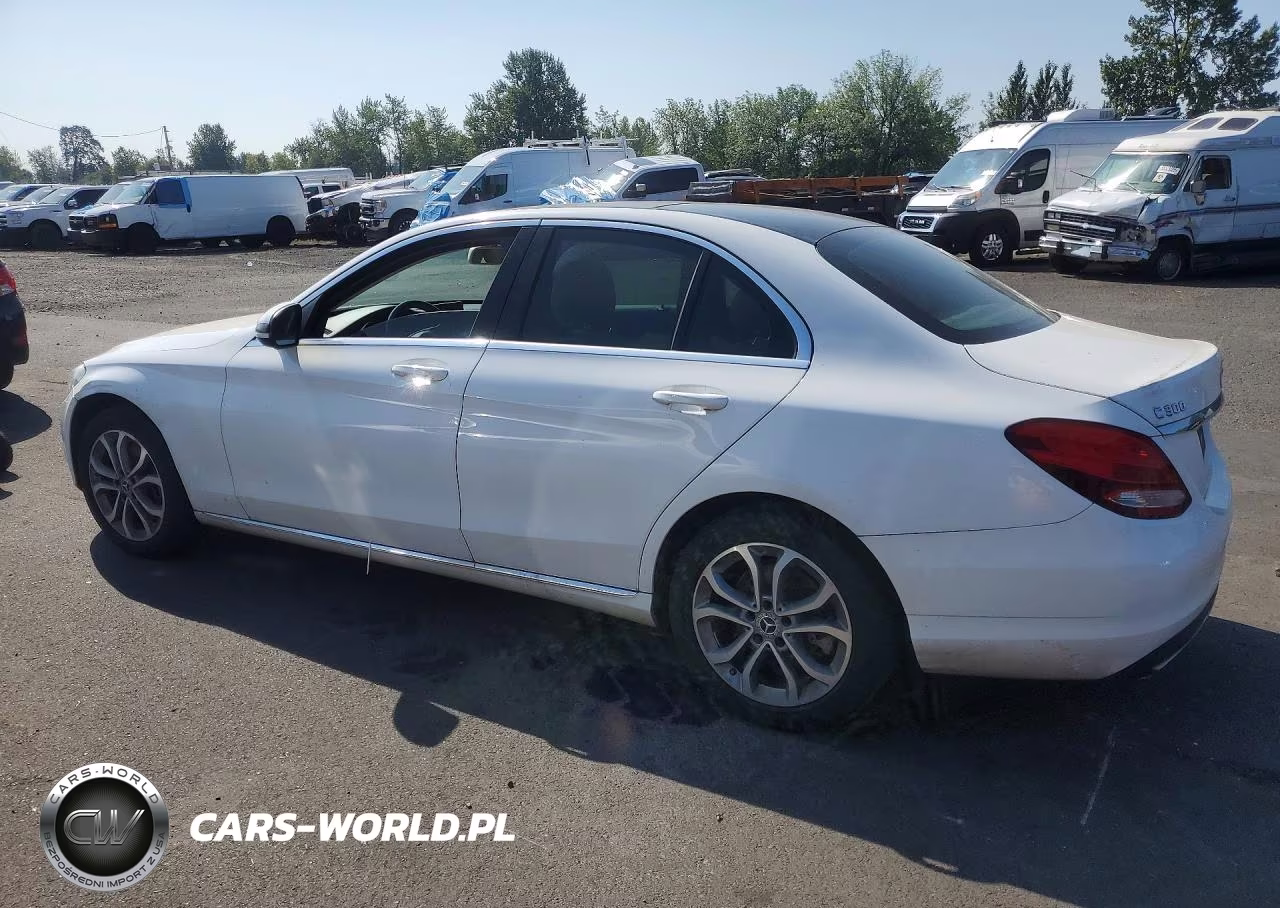 2017 Mercedes-Benz C 300 4Matic VIN:55SWF4KBXHU227254 - 2