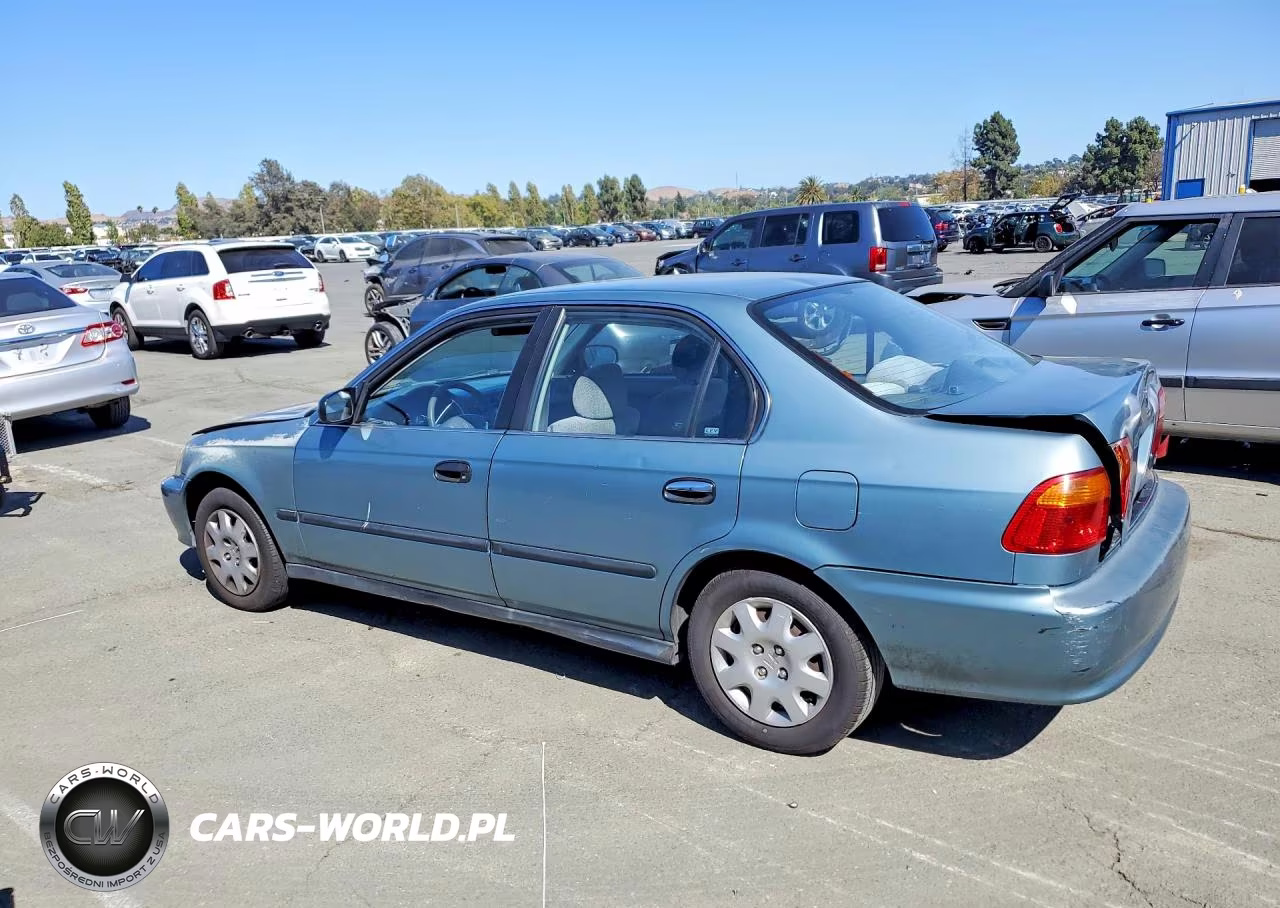 2000 Honda Civic Lx VIN:2HGEJ6679YH597846 - 2
