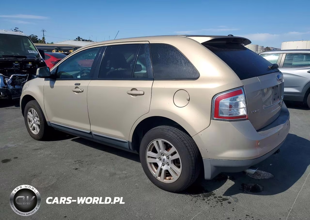 2007 Ford Edge Sel Plus VIN:2FMDK49C67BA81767 - 2