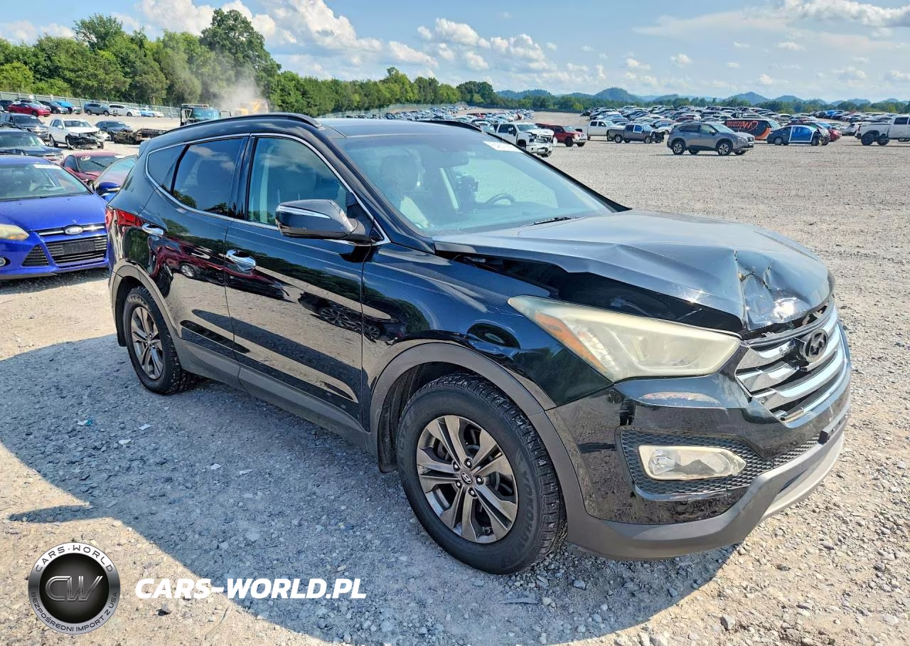 2014 Hyundai Santa Fe Sport 2.4L VIN:5XYZU3LB7EG167029 - 4