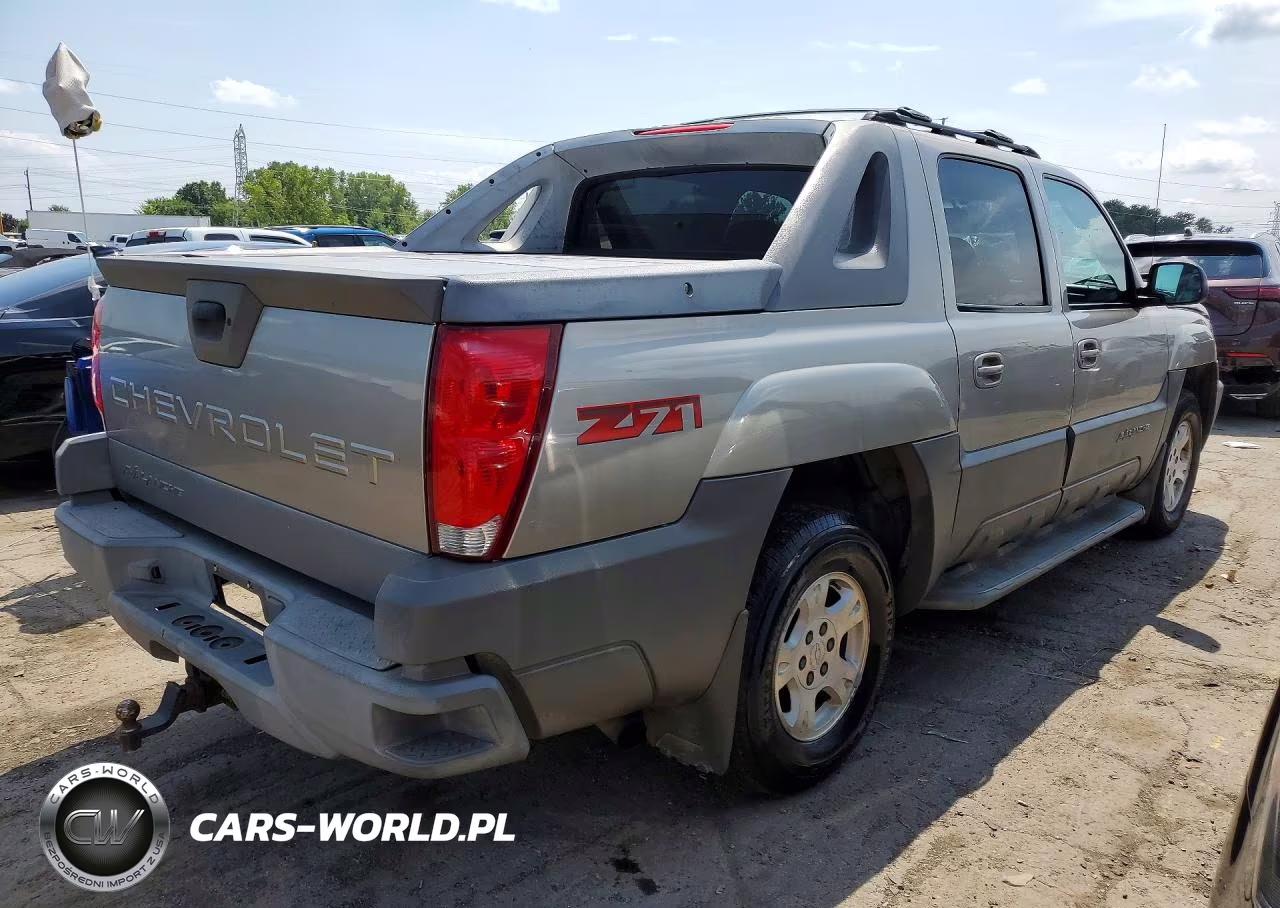 2002 Chevrolet Avalanche K1500 VIN:3GNEK13T42G288980 - 3