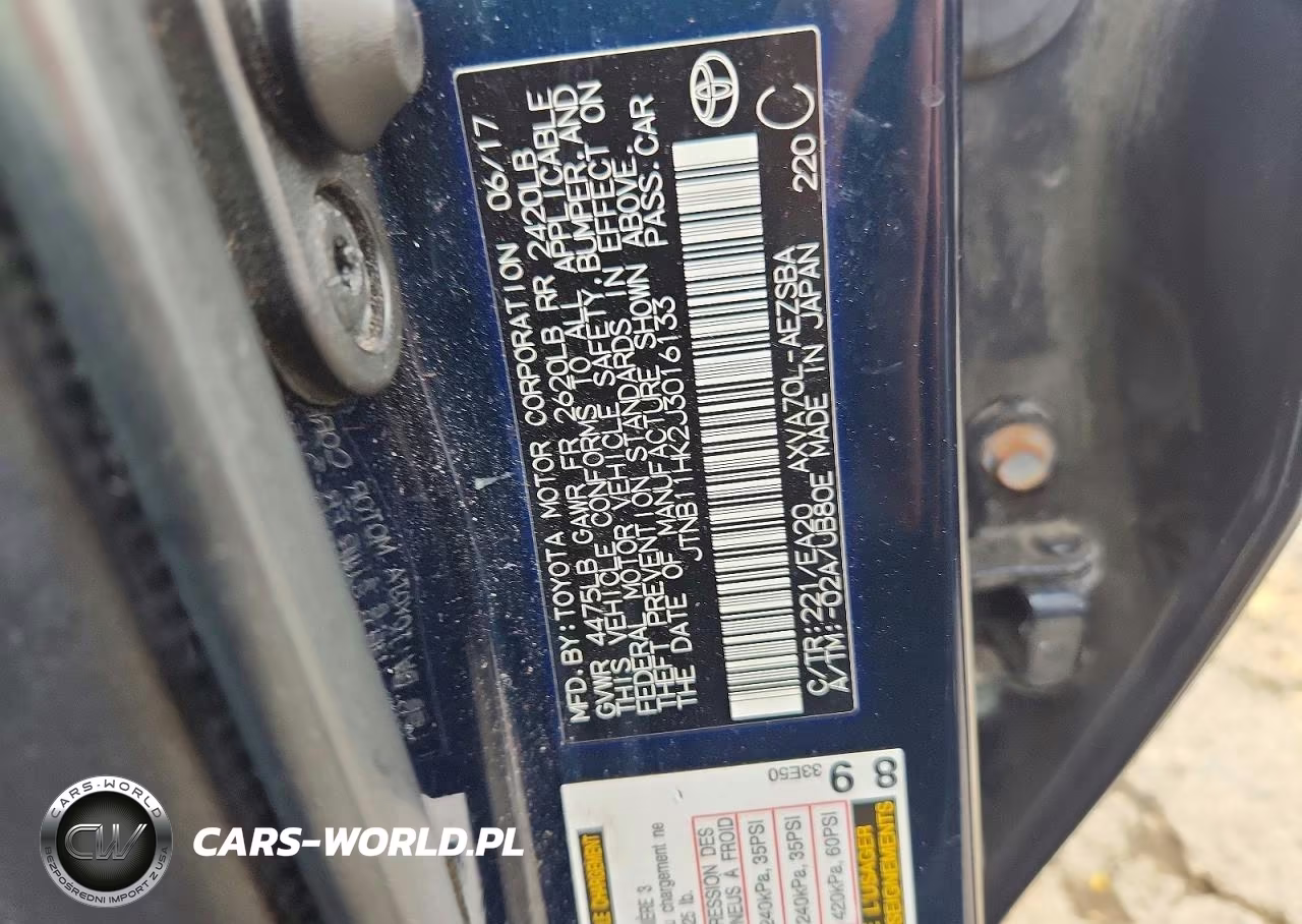 2018 Toyota Camry Se VIN:JTNB11HK2J3016133 - 12