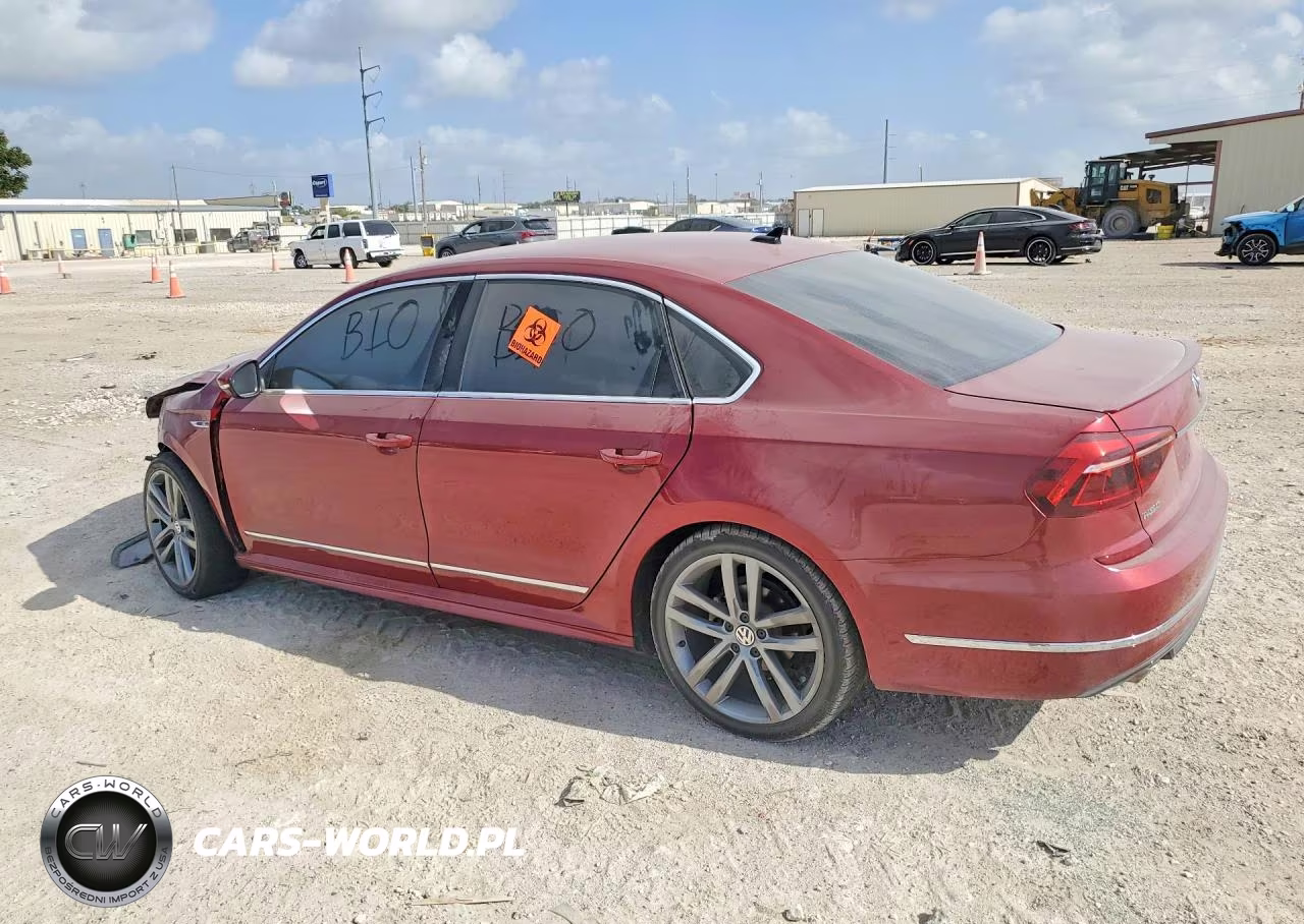2017 Volkswagen Passat R-Line VIN:1VWDT7A38HC060593 - 2