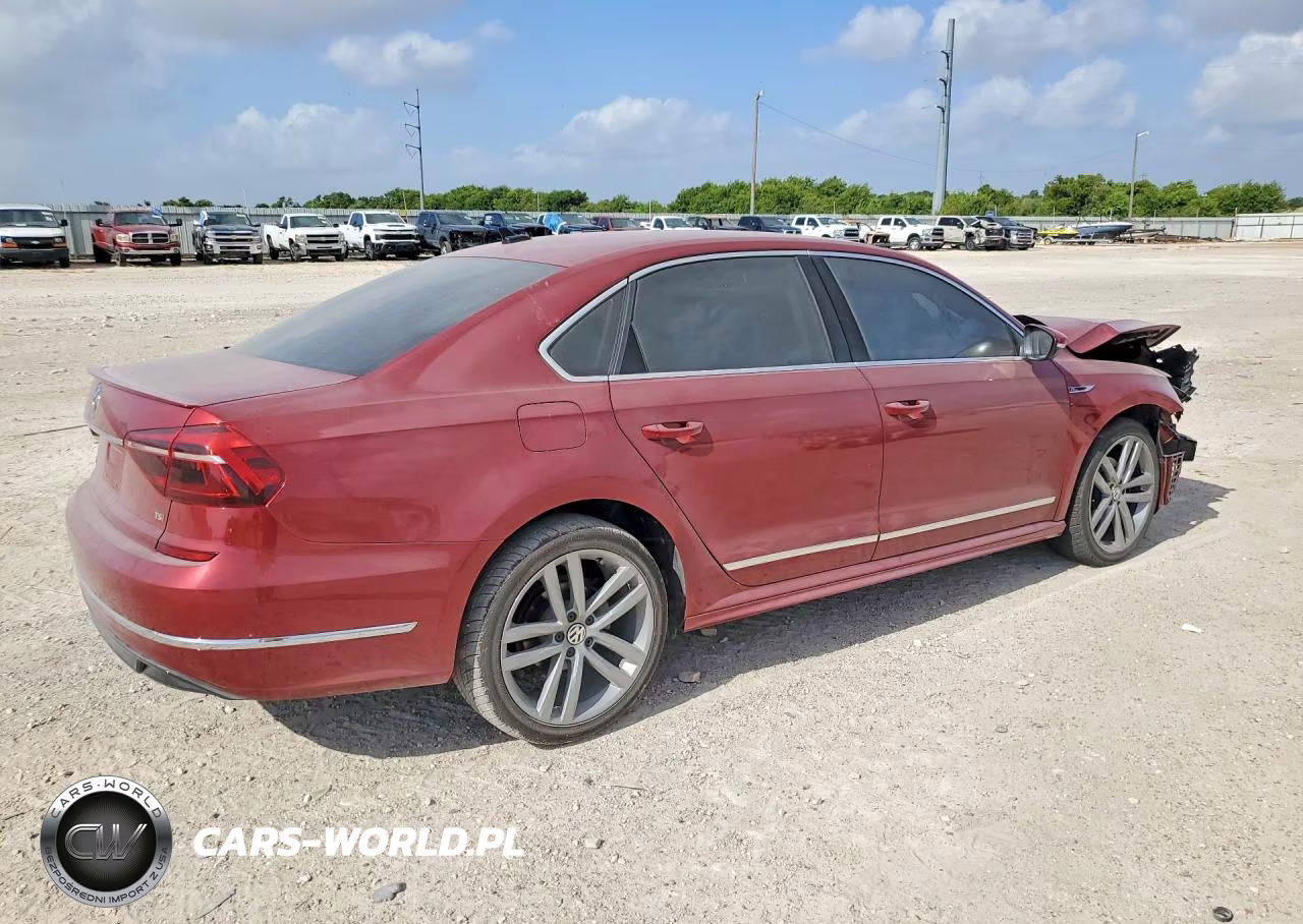 2017 Volkswagen Passat R-Line VIN:1VWDT7A38HC060593 - 3